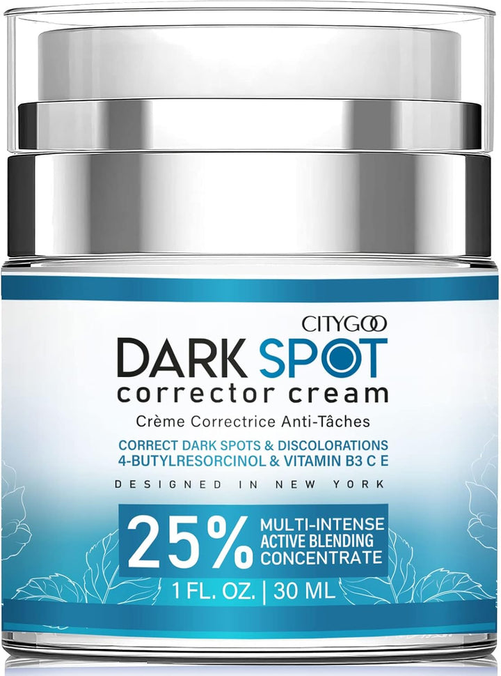 Dark Spot Remover for Face and Body: Dark Spot Corrector Cream - Enriching Skin Care for All Skin Tones - Ideal for Sun Spots, Melasma, Freckles, and Blemish Reduction 1 fl oz Halalzen