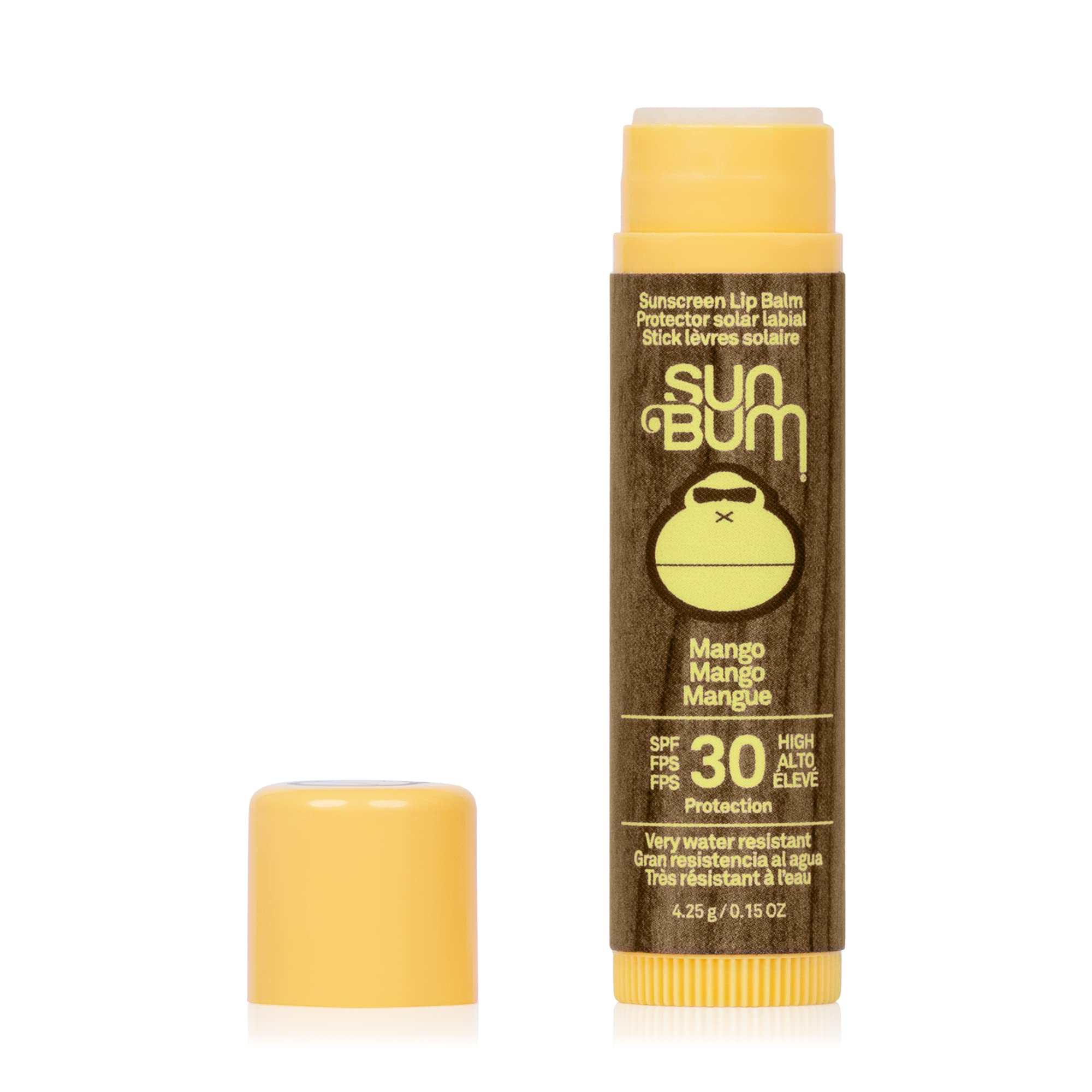 Sun Bum SPF 30 Pomegranate Sunscreen Lip Balm, Vegan and Cruelty Free Broad Spectrum UVA/UVB Lip Care, Made with Aloe and Vitamin E for Moisturised Lips, 4.25g Halalzen