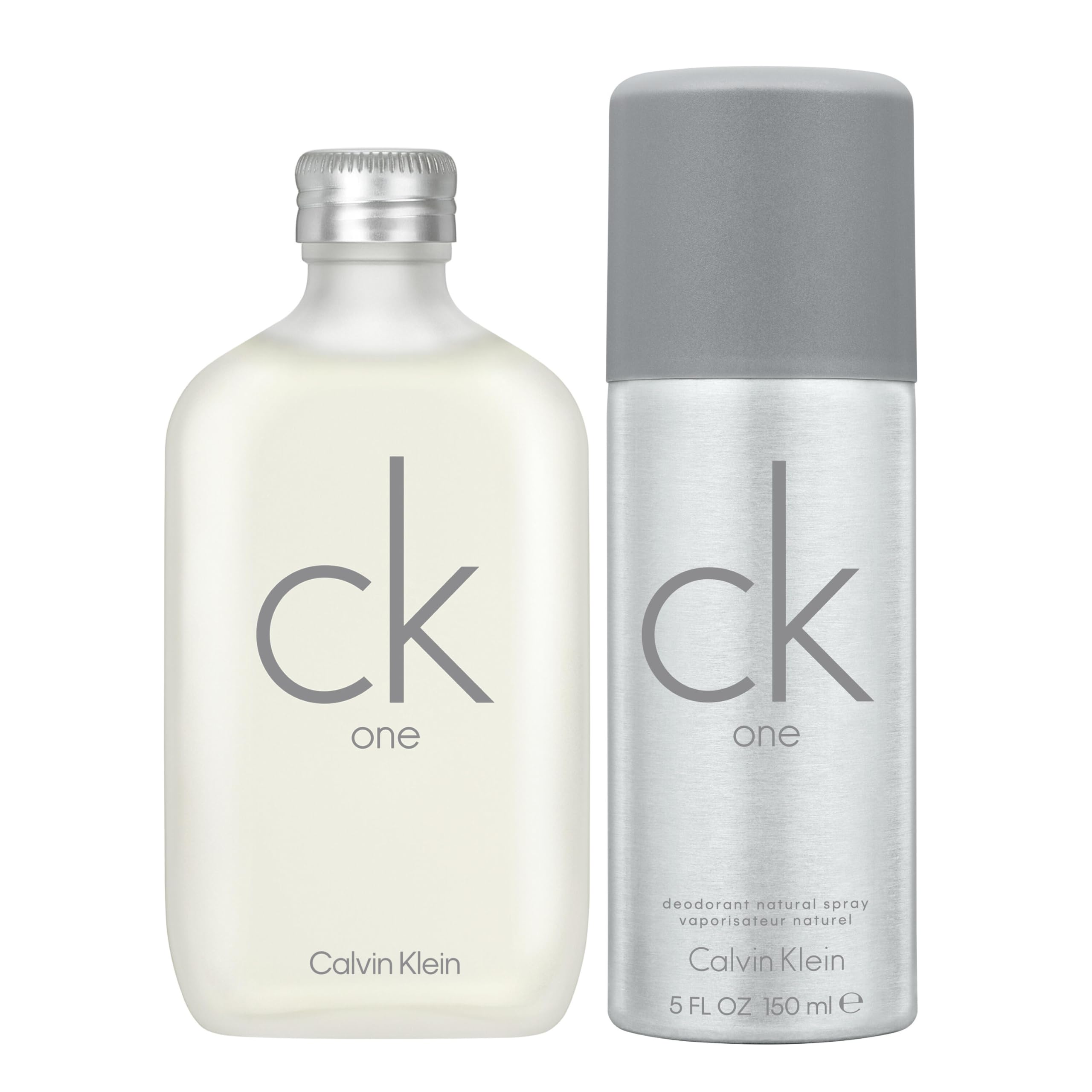 Calvin Klein CK One Eau de Toilette – Parfum unisexe agrumes – Avec des notes de thé vert, bergamote, cardamome, violette et ambre – Parfums de luxe unisexes – Parfum longue durée