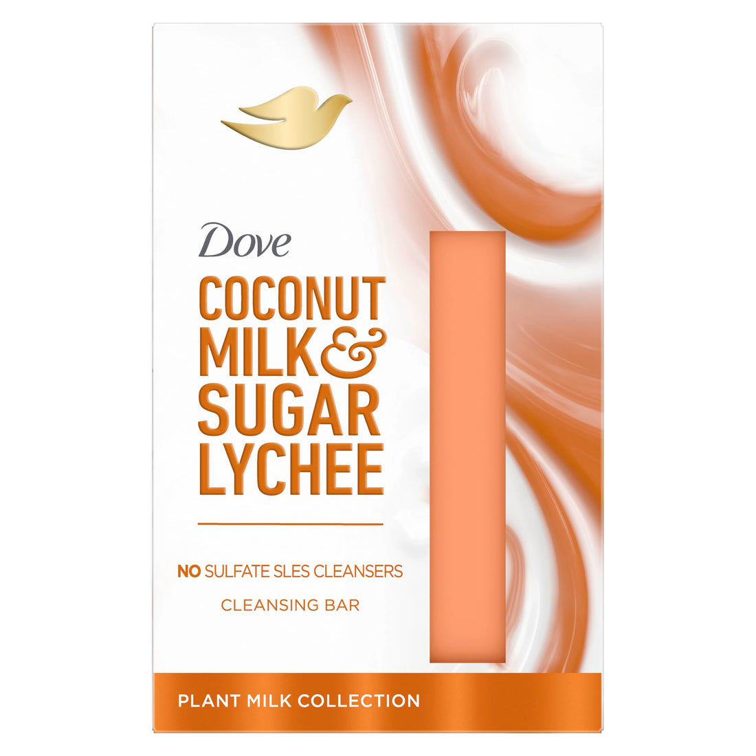Dove Coconut Milk & Sugar Lychee whole body bar enriched with plant milk Beauty Bar Bar Soap for soft and smooth skin 141 g Halalzen