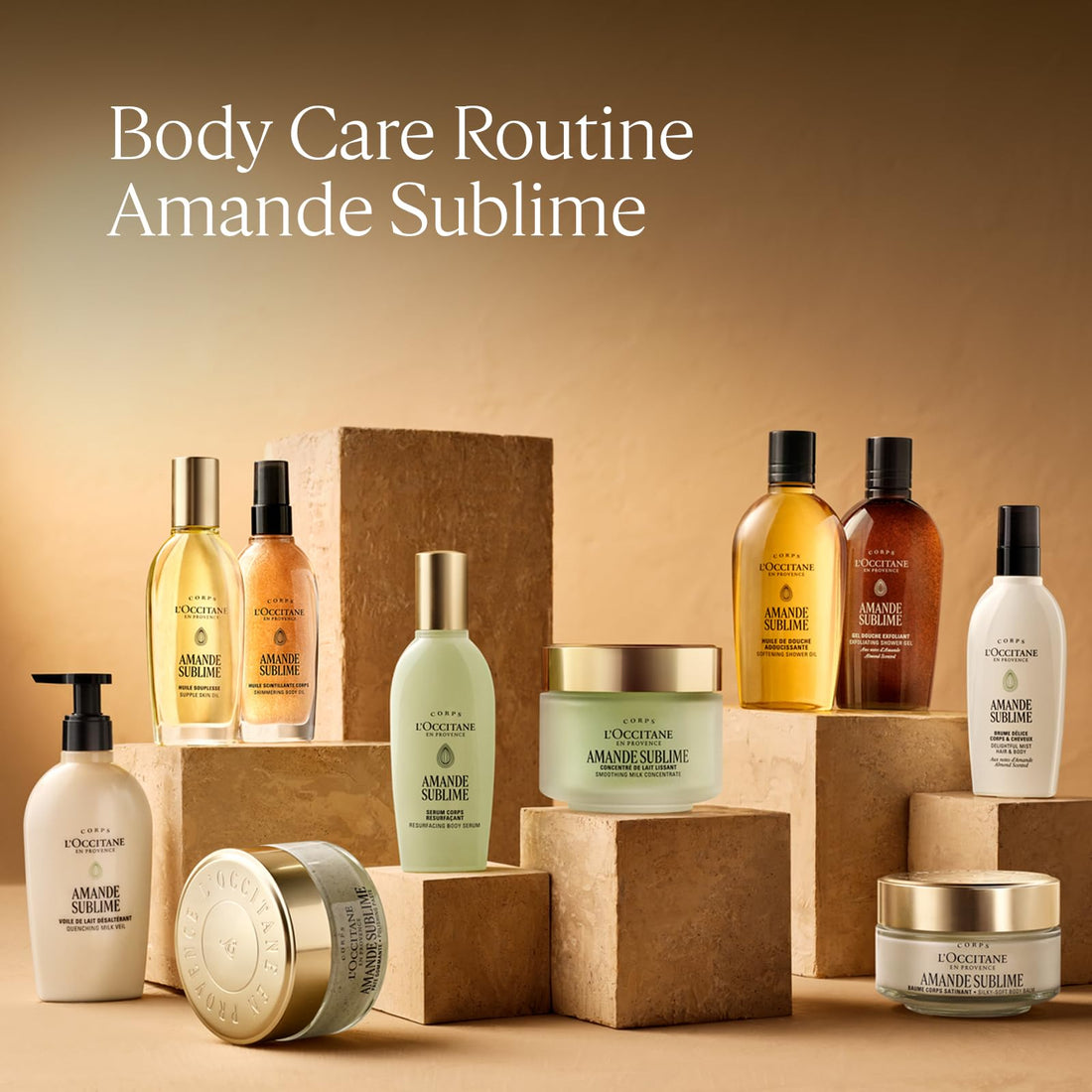 L'OCCITANE - Almond (Amande Sublime) Shower Oil - Soothing and firming - Made in France