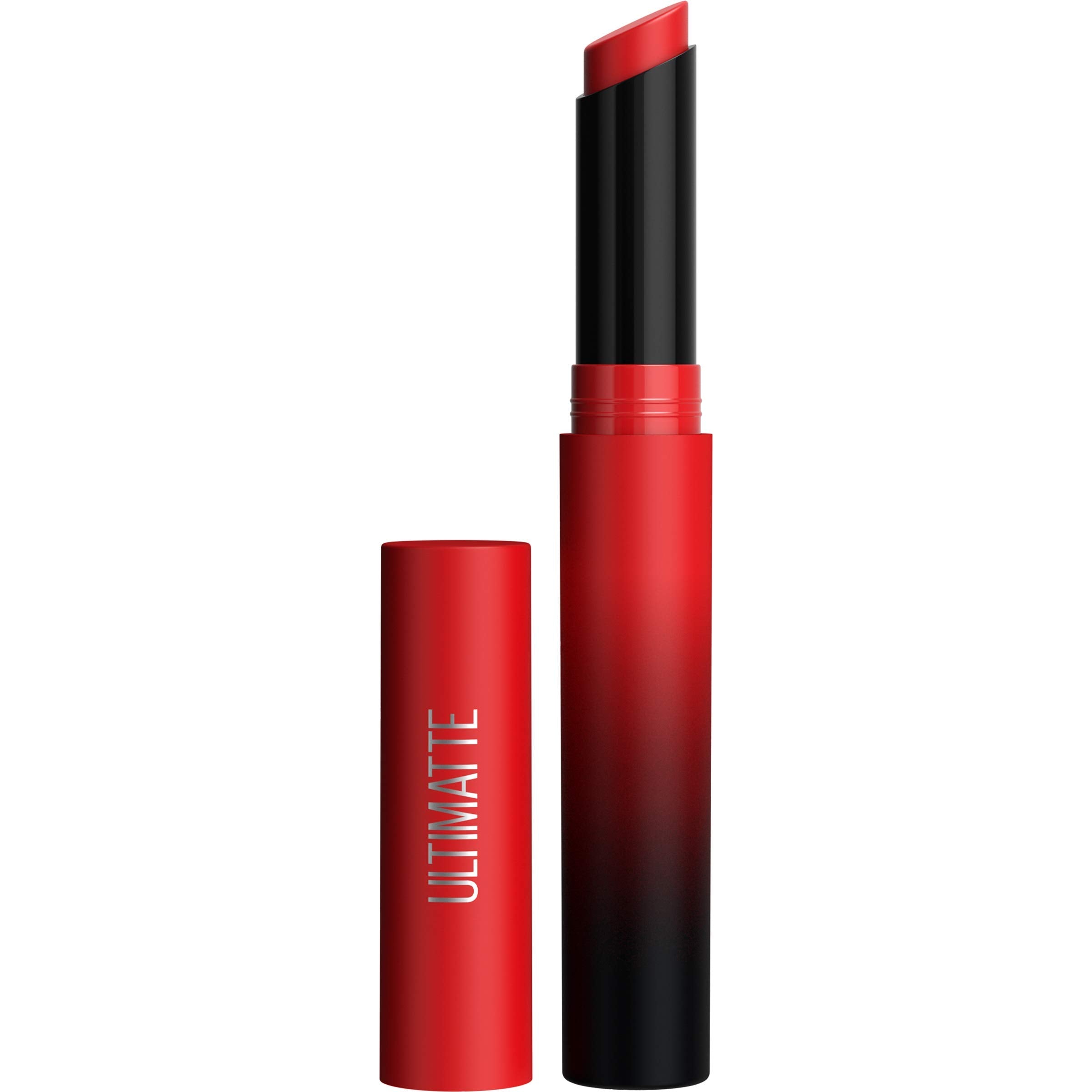 Maybelline Color Sensational Ultimatte Matter Lippenstift, nicht austrocknend, intensive Farbpigmente, More Truffle, Kakaobraun, 1 Stück