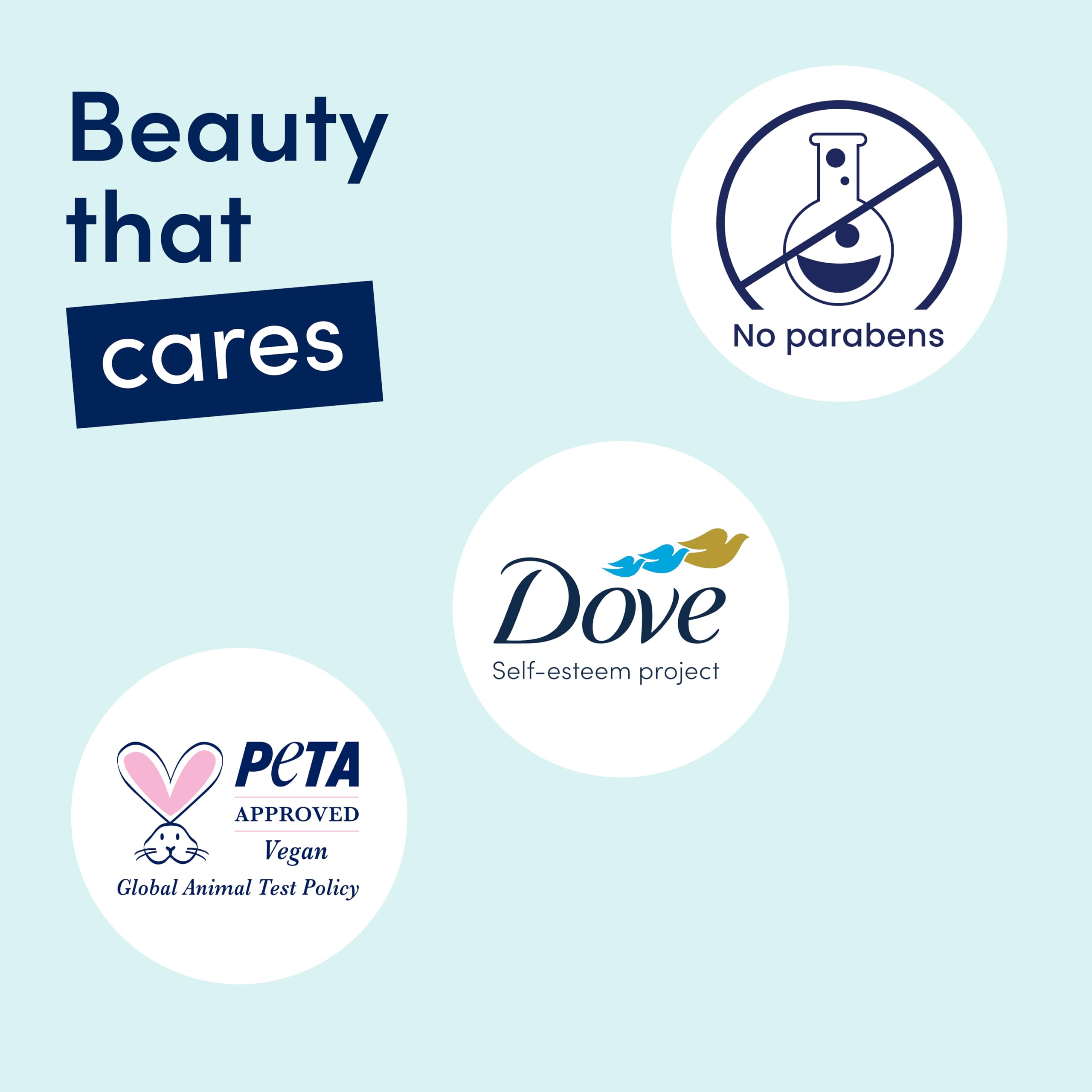 Dove Nutritive Solutions Daily Moisture 2 in 1 Shampoo + Conditioner shampoo and conditioner that leaves hair silky smooth for dry, damaged hair 400 ml Halalzen