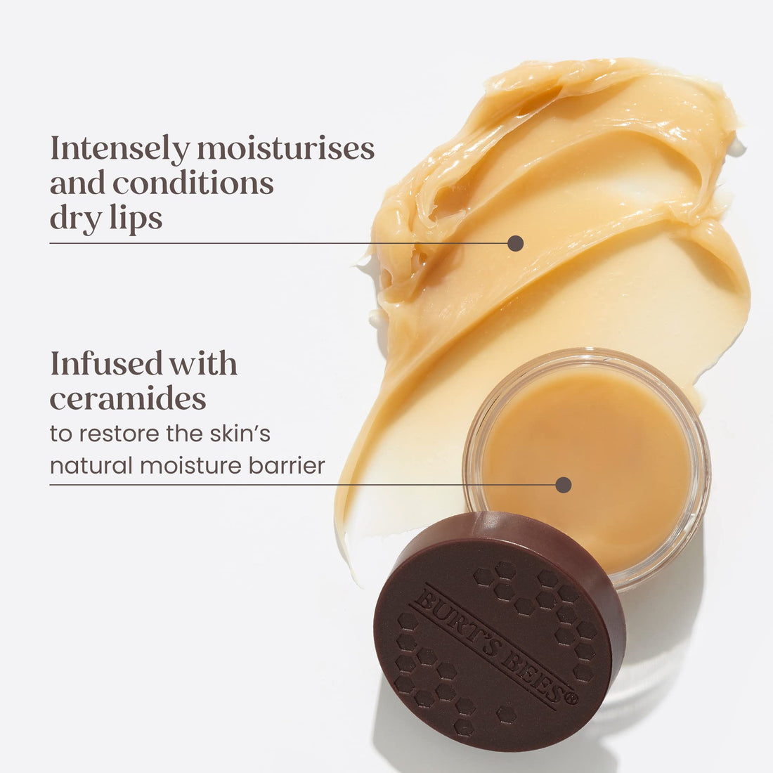 Burt's Bees Lip Mask, Overnight Lip Treatment, Intense Lip Repair with Ceramides & Ultra-Conditioning Oils, 7.08g Halalzen