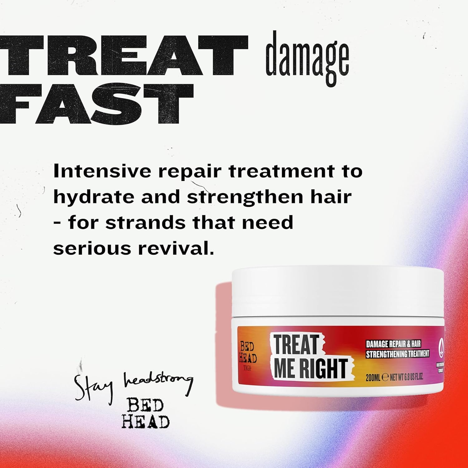 Bed Head by TIGI Resurrection Shampoo & Conditioner Set, 2x 750ml, For Dry Damaged Hair, Deep Moisture Repair with Colour Protect for Strength & Shine Halalzen