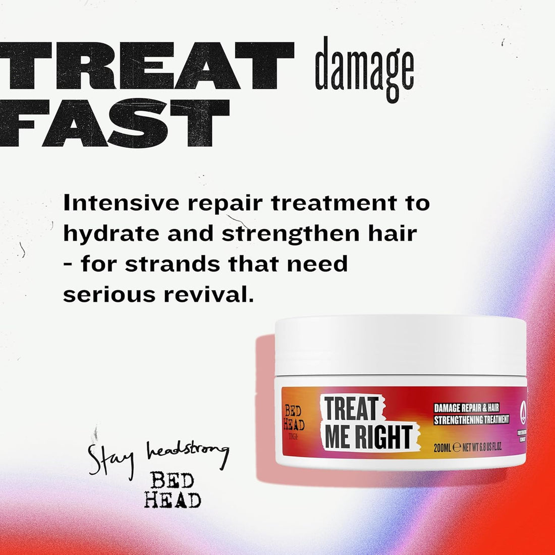 Bed Head by TIGI Resurrection Shampoo & Conditioner Set, 2x 750ml, For Dry Damaged Hair, Deep Moisture Repair with Colour Protect for Strength & Shine Halalzen