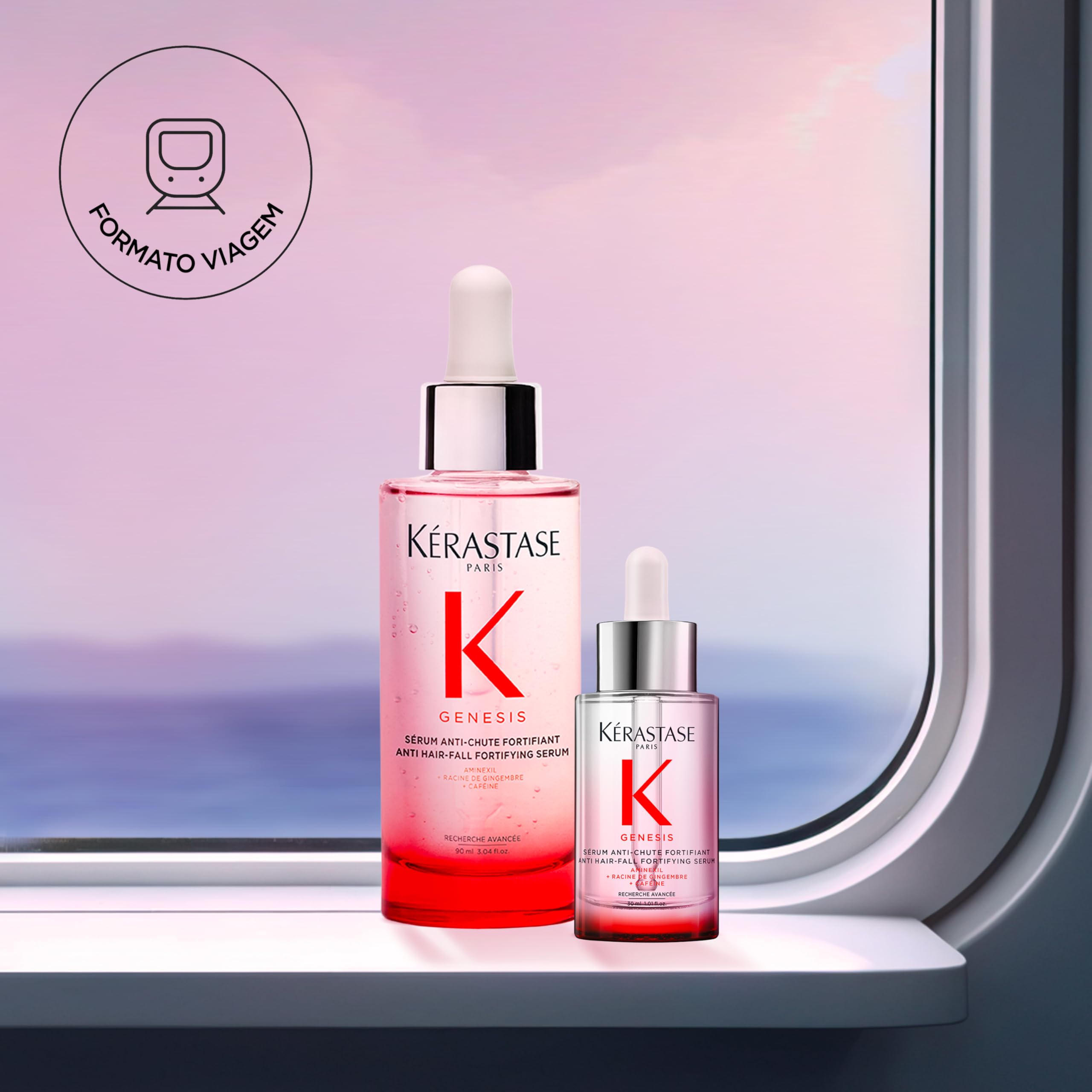 Kérastase Genesis Hair Serum, For Weakened Hair Prone to Hair Loss, With Ginger Root & Edelweiss Flower