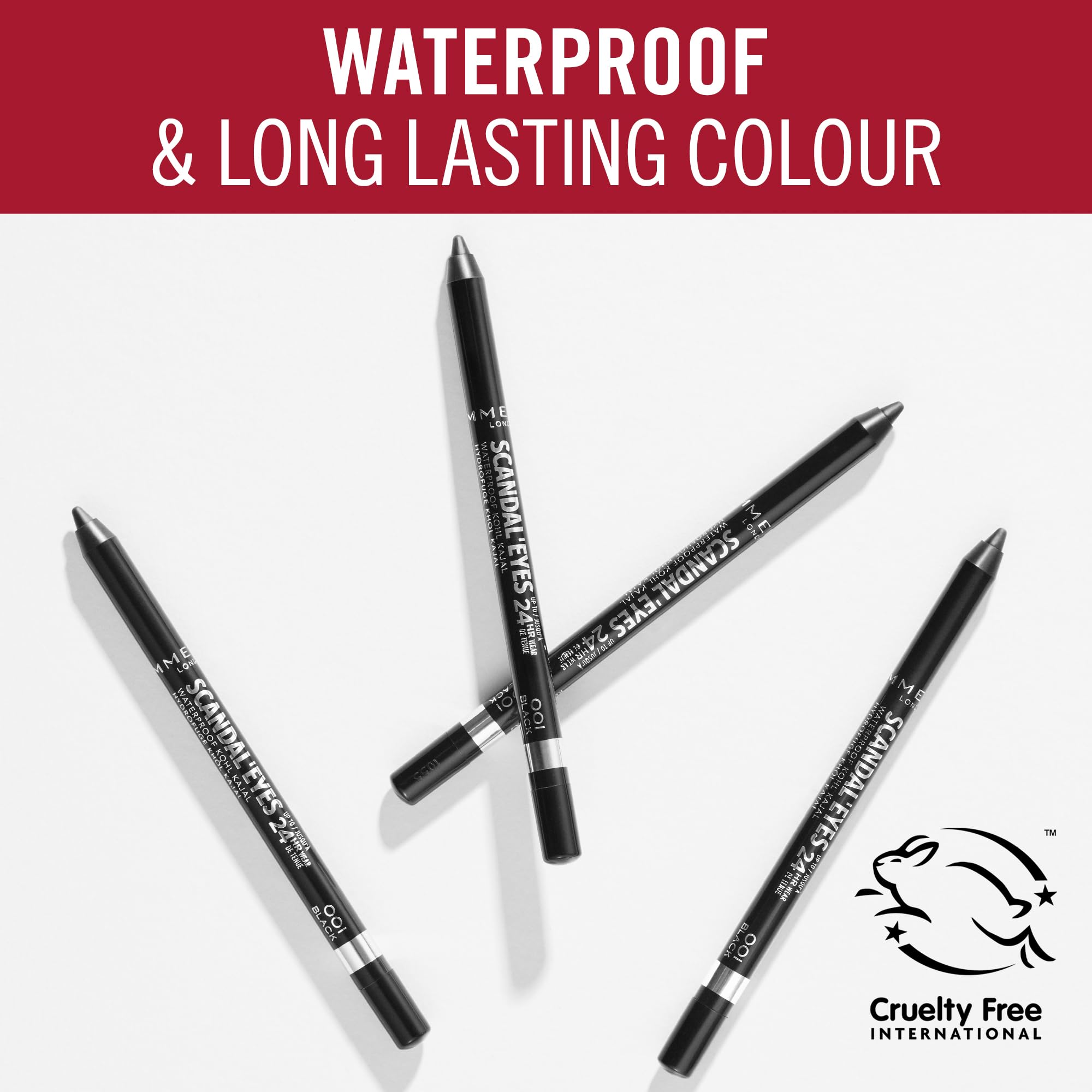 Rimmel Scandal'Eyes Waterproof Eyeliner, Brown Halalzen