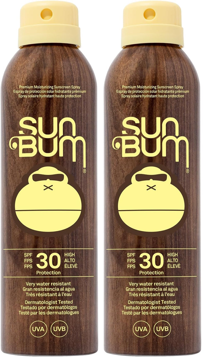 Sun Bum Original SPF 30 Sun Cream Spray, Moisturizing Sunscreen with Vitamin E, Vegan and Reef Friendly, Broad Spectrum UVA/UVB Protection, 200ml Halalzen