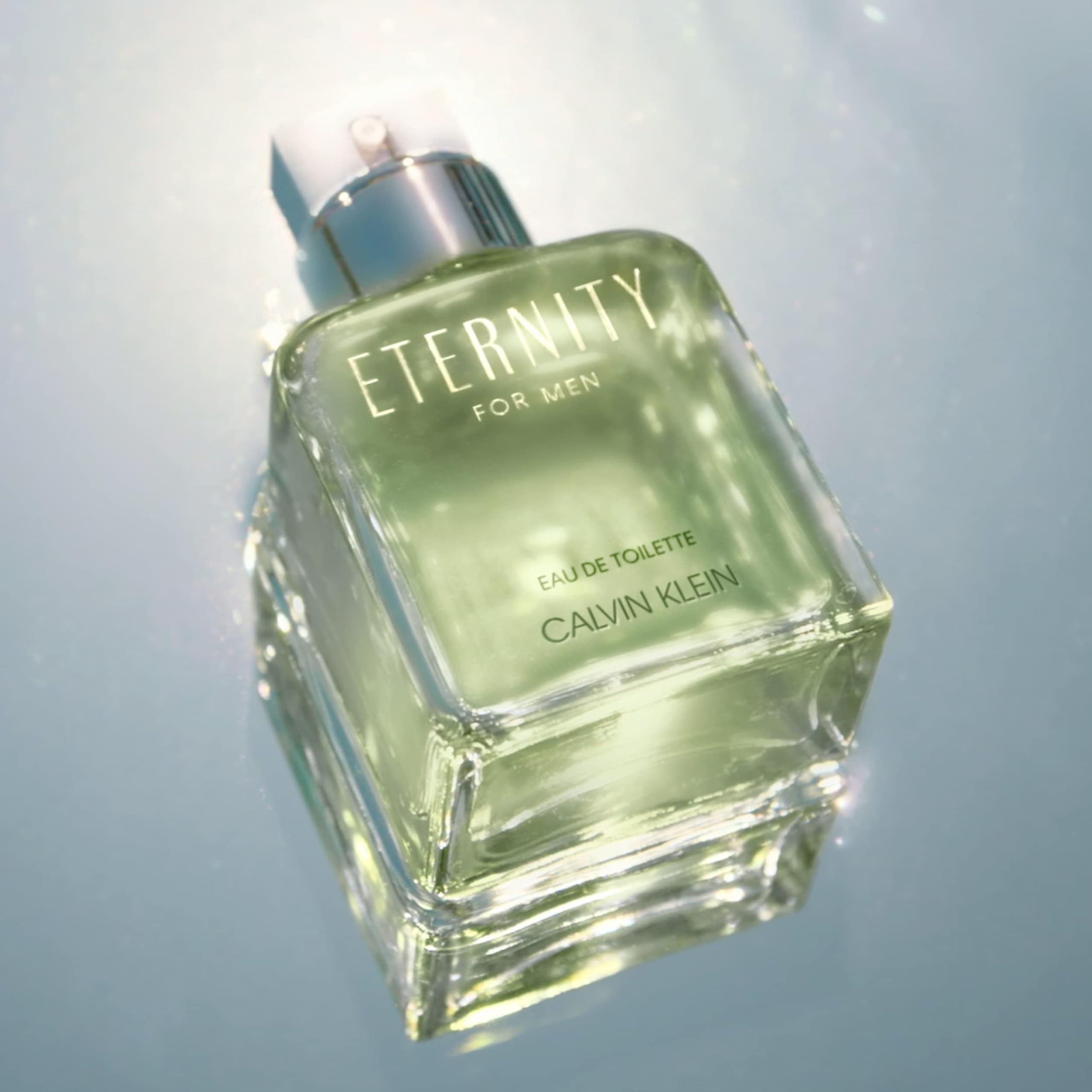 Calvin Klein Eternity, Eau de Toilette for Men, Fougere Fragrance with Notes of Bergamot, Geranium and Moss, Medium Longevity
