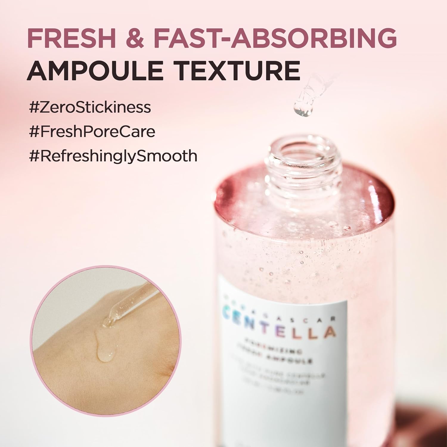SKIN1004 Madagascar Centella Poremizing Fresh Ampoule 3.38 fl. oz(100ml) | Soothing Hydration | Oily Combination Skin Halalzen