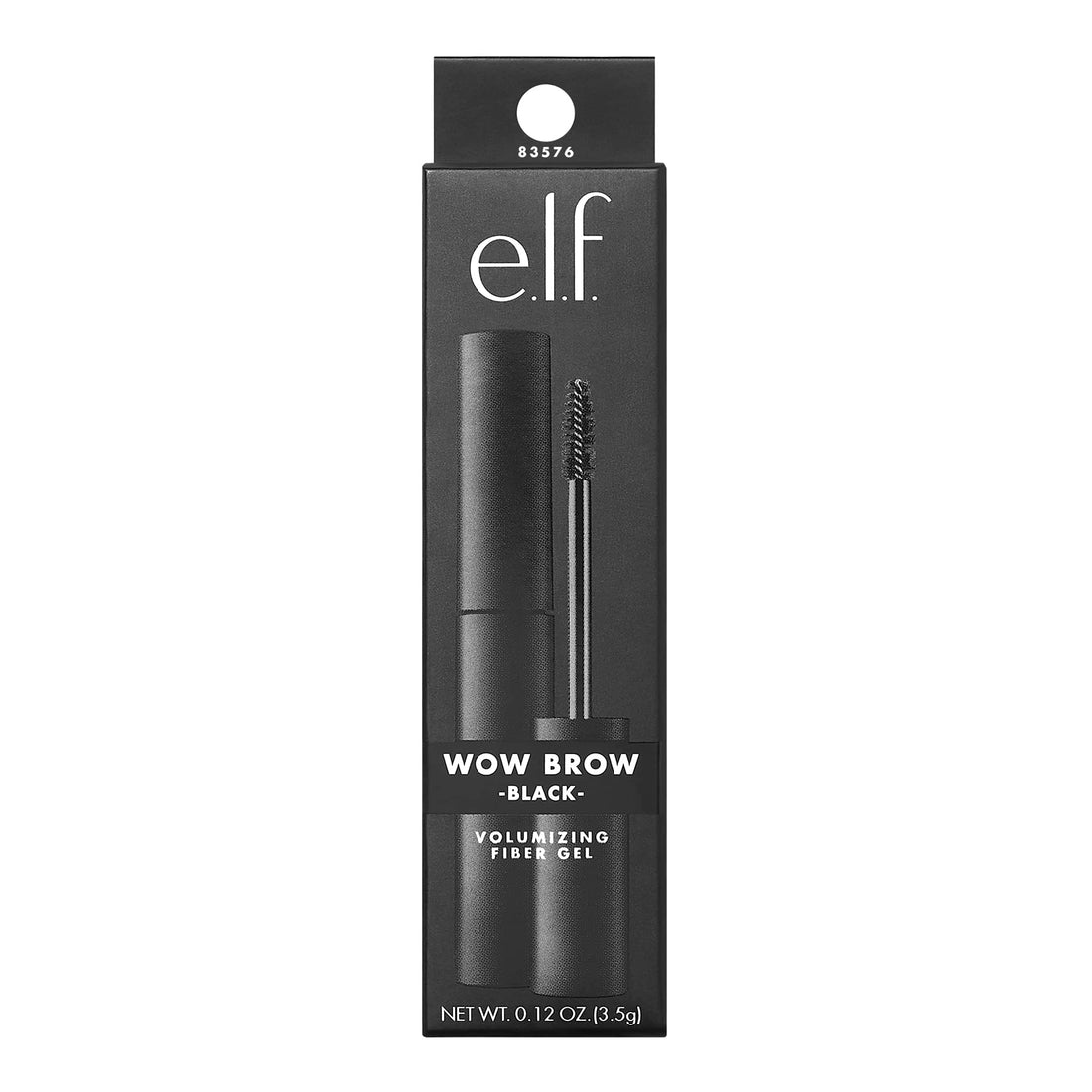 e.l.f. Wow Brow Gel, Volumizing, Buildable, Wax-Gel Hybrid, Creates Full, Voluminous-Looking Brows, Locks Brow Hairs In Place, Taupe, Fiber-Infused 3.5g