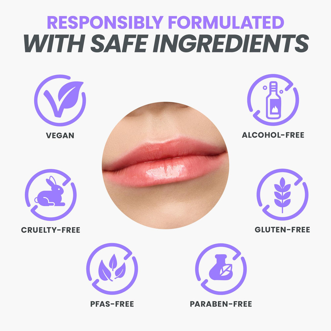 Wonderskin Lip Oil Rehab Serum - Tinted Lip Oil, Hydrating, Moisturizing, and Non-Sticky Deep Red Tint Serum for Dry Lips (Honey) Halalzen