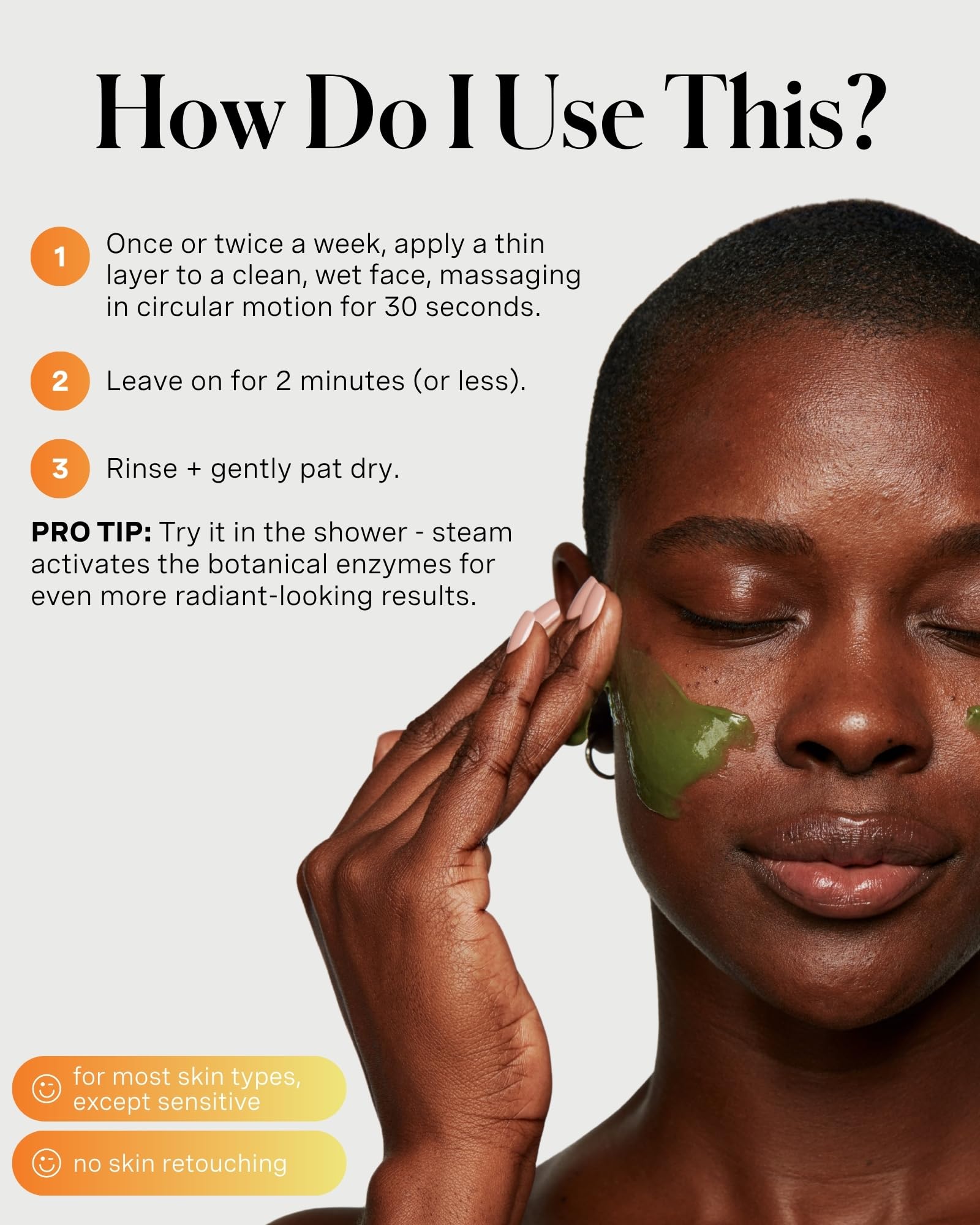 Kate Somerville ExfoliKate Intensive Exfoliating Treatment – Salicylic Acid and Lactic Acid Super Facial Scrub and Mask, Improves Texture and Pores