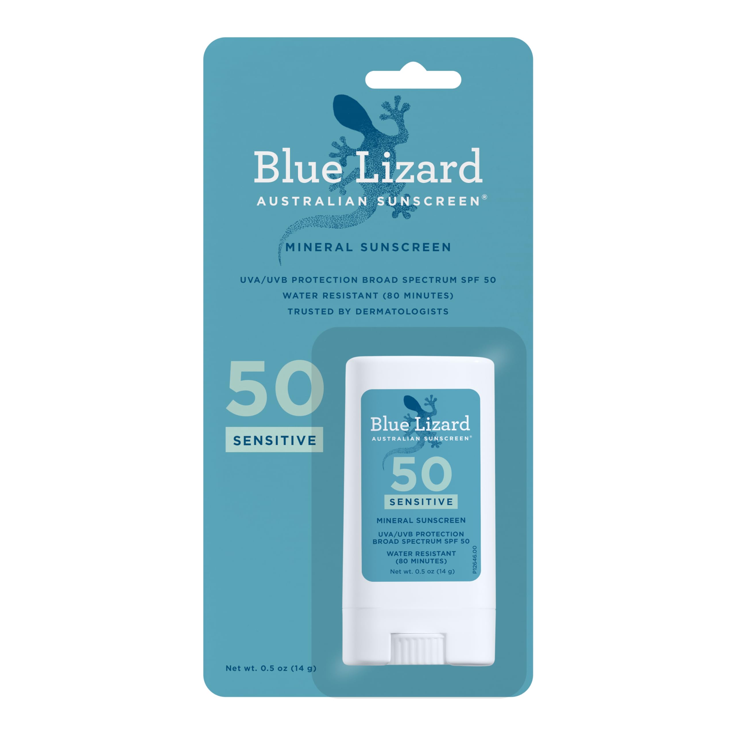 Blue Lizard Sensitive Mineral SPF 50 Sunscreen Lotion, 100% Mineral Sunscreen, UVA/UVB Protection, Infused with organic Aloe Vera, Soothes and Hydrates, 5 fl oz Halalzen
