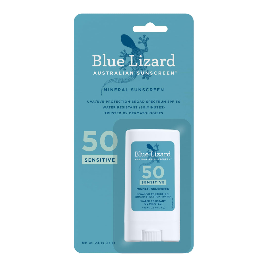 Blue Lizard Sensitive Mineral SPF 50 Sunscreen Lotion, 100% Mineral Sunscreen, UVA/UVB Protection, Infused with organic Aloe Vera, Soothes and Hydrates, 5 fl oz Halalzen