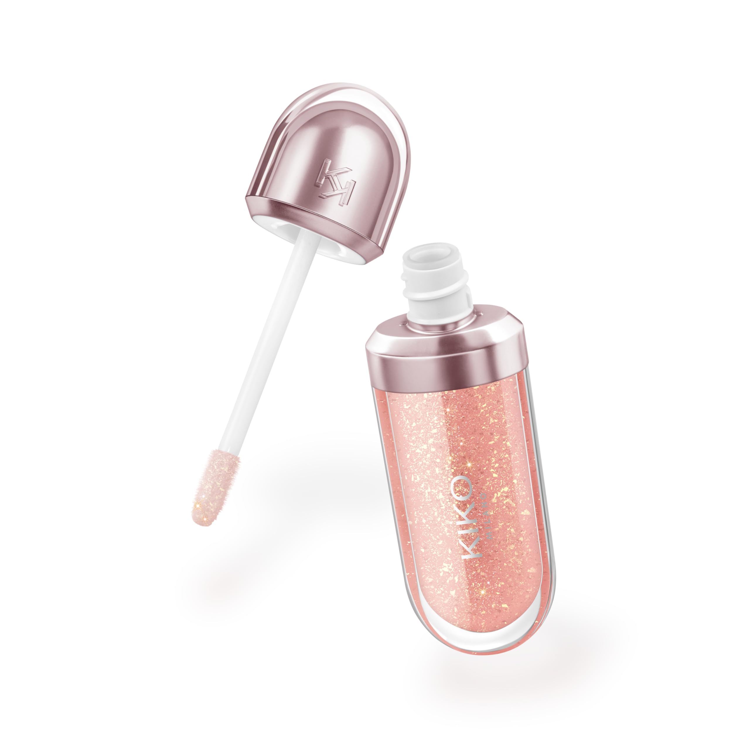Kiko Milano 3D Hydra Lip Oil – Hydrating, Nourishing, High-Shine Lip Treatment, Non-Sticky, Moisturizing Formula with Vitamin E – 6.5ml Halalzen