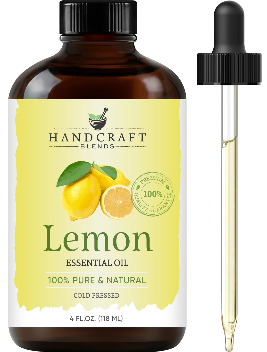 Handcraft Blends Eucalyptus Essential Oil - Huge 118 ml - 100% Pure and Natural - Premium Grade with Glass Dropper