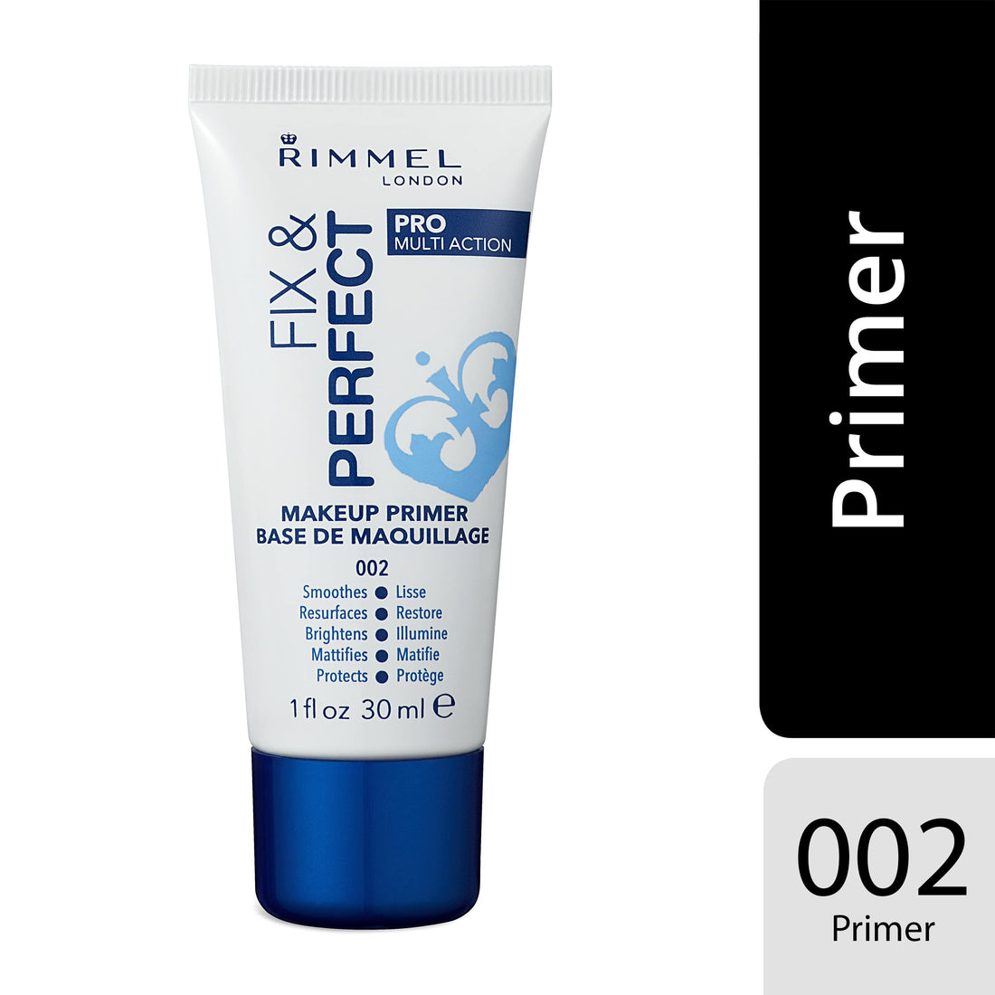 Rimmel Fix & Perfect Makeup Primer, 30ml (Pack of 1) Halalzen