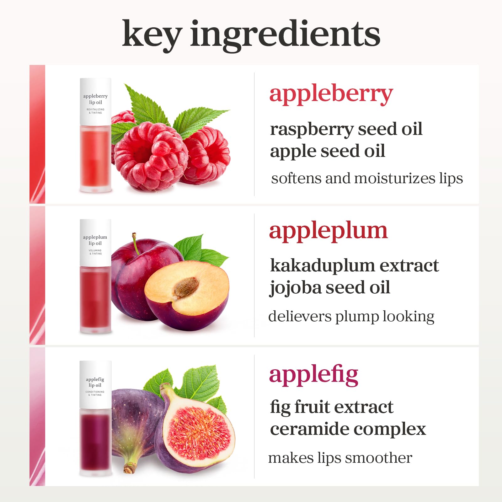 NOONI Korean Lip Oil - Applepeony | Long-Lasting, Moisturizing, Plumping, Revitalizing for Dry Lips, Waterproof, No Peel Off, Hydrating Lip Stain, Stocking Stuffers, Cute Stuff, 0.12 FL Oz Halalzen