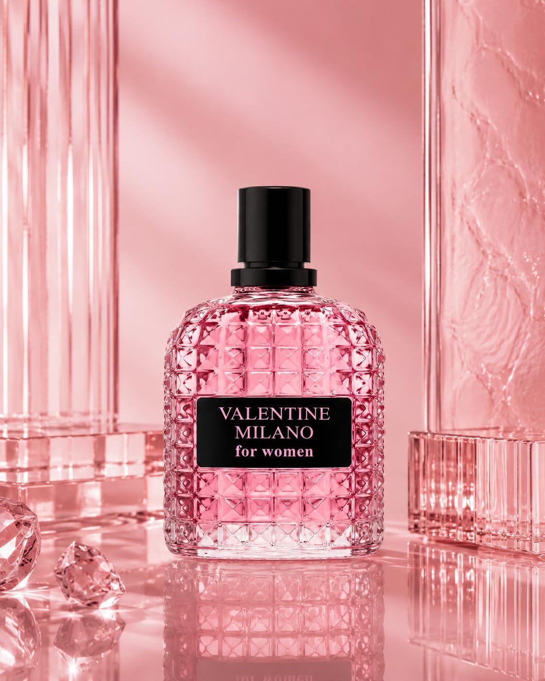 Valentine Milano Women’s Perfume 100ml Eau de Parfum – Long Lasting Floral Fruity Oriental Fragrance for Her Halalzen