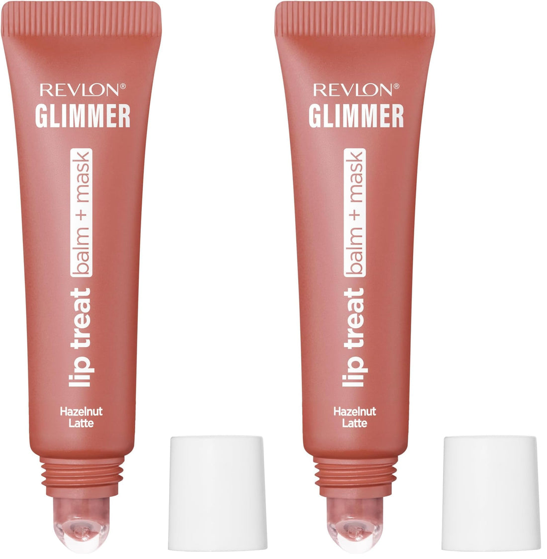 Revlon Glimmer Lip Treat Balm + Mask, Overnight Peptide Lip Treatment, Hydrating, 006 Hazelnut Latte, 0.4 fl oz Halalzen