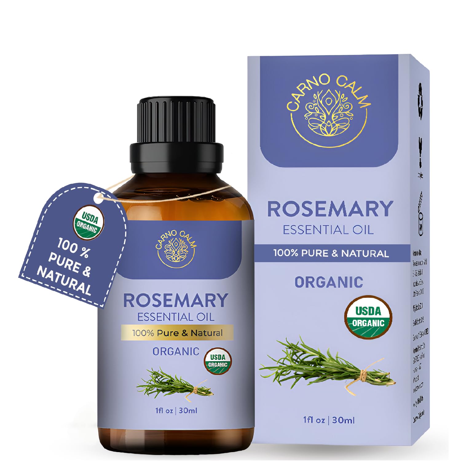 Tea Tree Essential Oil 30ml - 100% Pure & Natural Tea Tree Oil | for Nail Fungus, Hair, Face, Skin & Nails, for Aromatherapy & Diffuser | 1fl oz