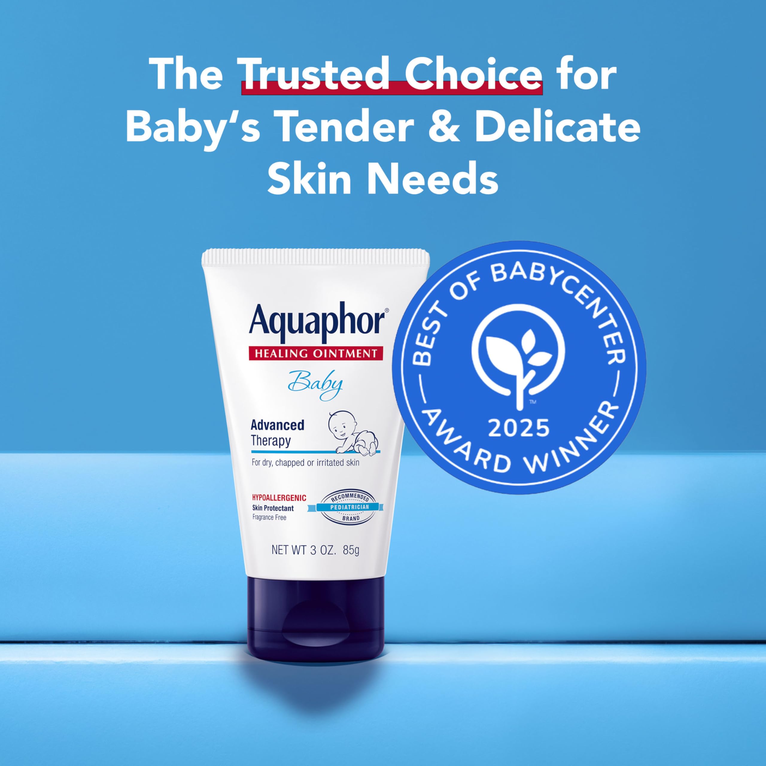 Aquaphor Baby Sensitive Lotion, Baby Lotion to Soothe and Moisturize Delicate Skin, 8 Oz Halalzen