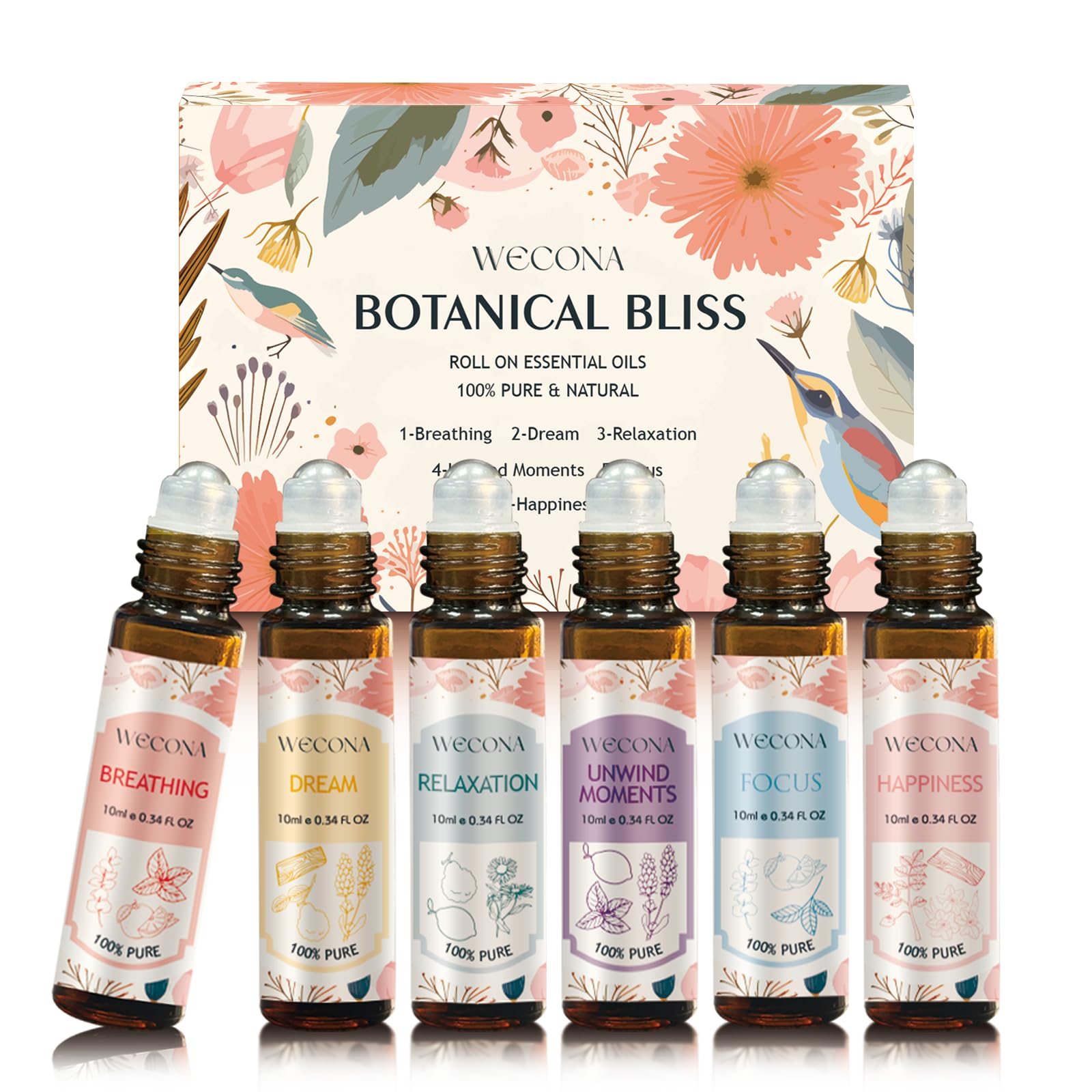 Premium Hotel Fragrance Oil Collection for Diffusers, Essential Oils for Diffusers for Home, Hotel Diffuser Fragrance Oils,Spa & Candle Making, White Tea, Citrus Luxe, Velvet Night and More - 6x10ml
