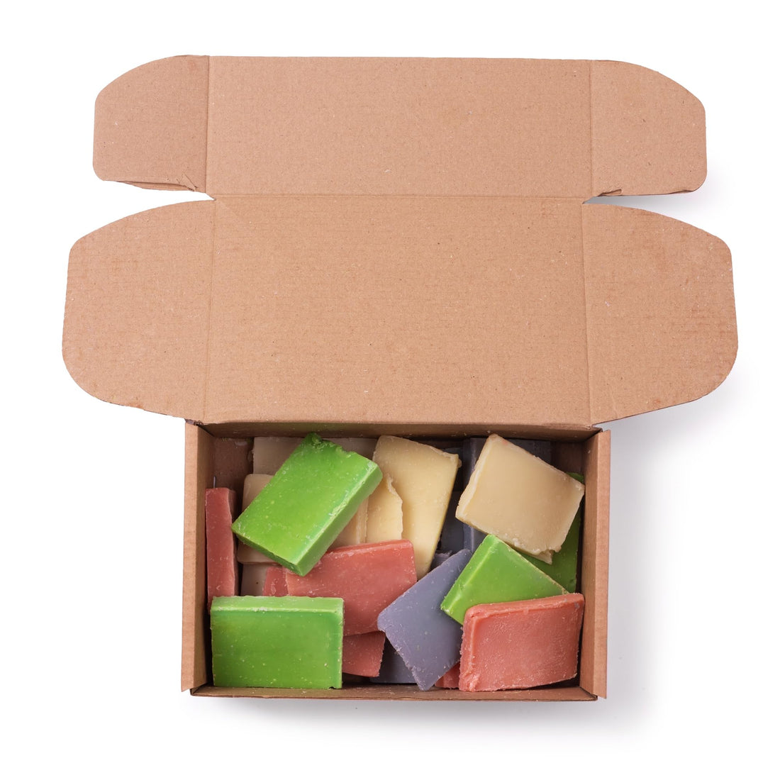 Hand Blocks: Cedarwrood & Eucalyptus (6 Pack) - Cold Processed Natural Soap Bars - Plastic, Palm, SLS, SLES & Paraben Free Halalzen