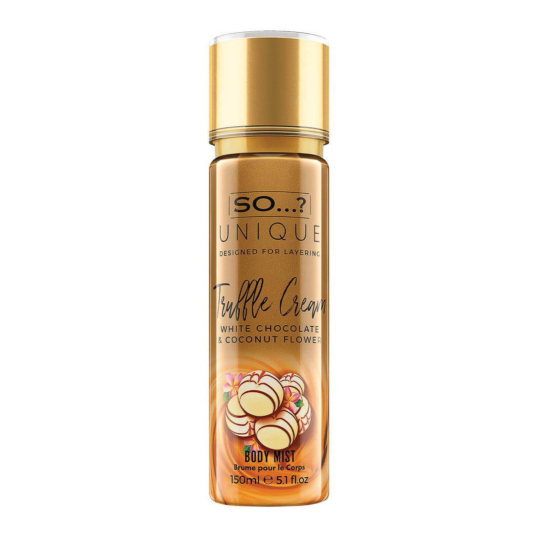 So…? Unique Womens Truffle Cream Body Mist Fragrance Sray 150ml Halalzen