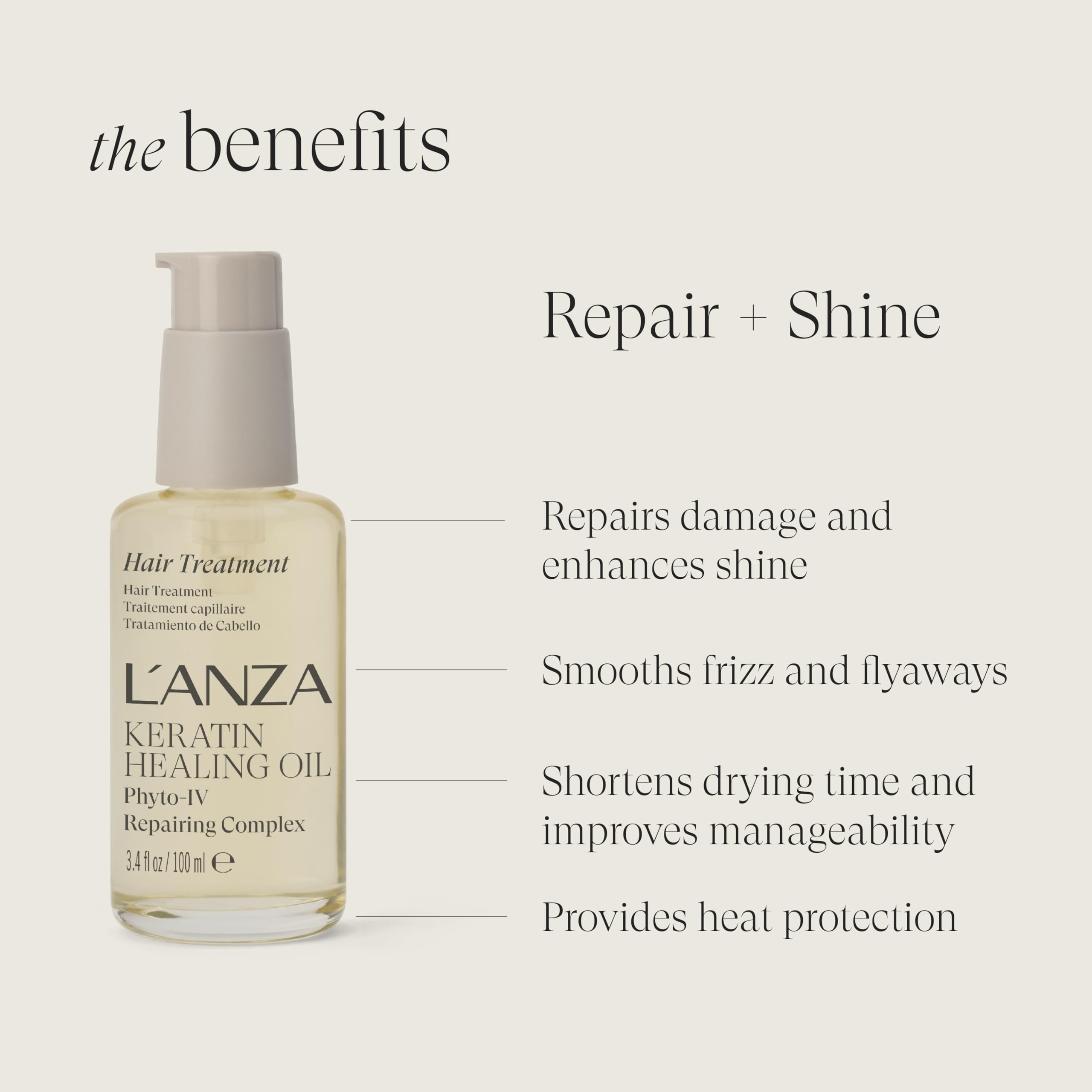 L'ANZA Keratin Healing Oil 100 ml