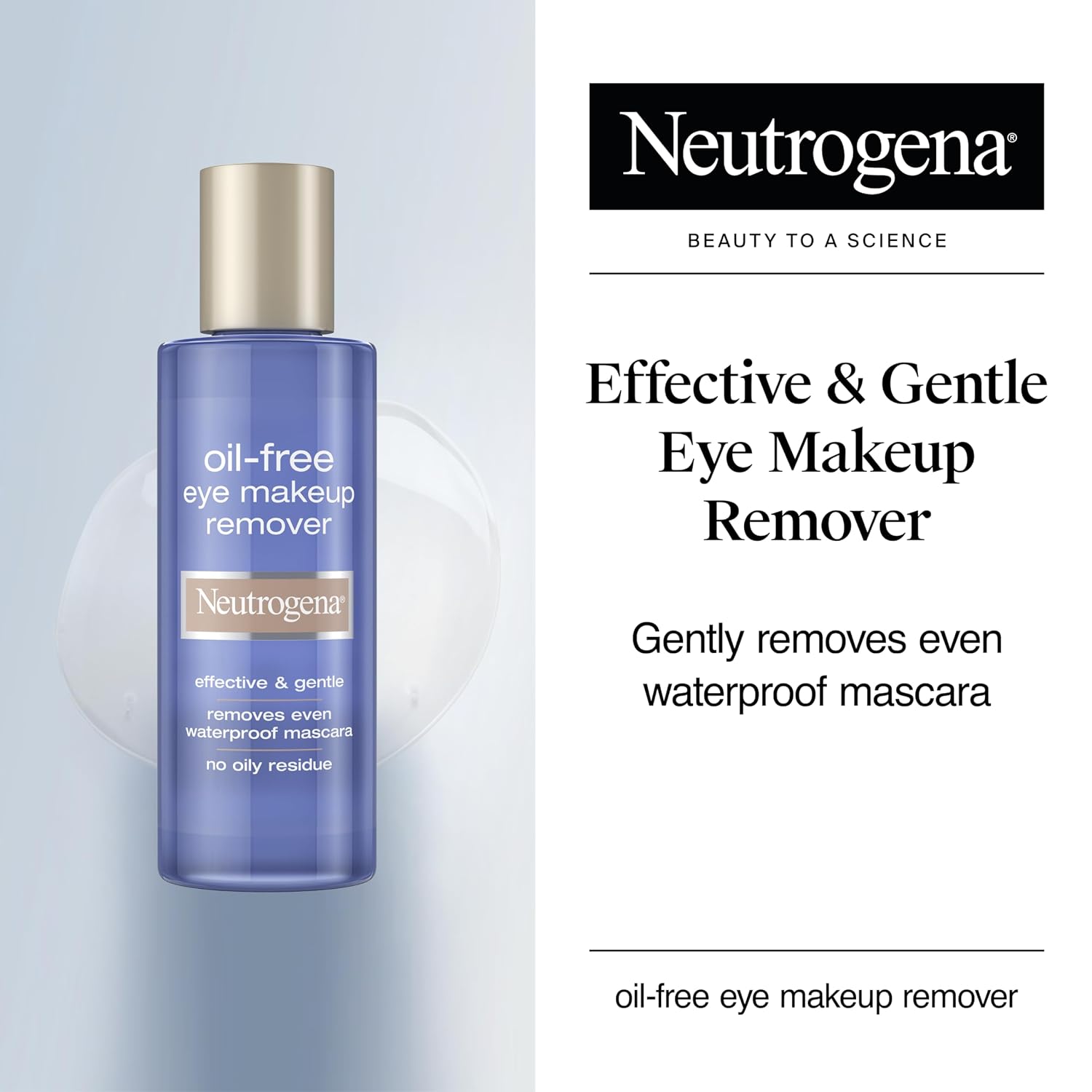 Neutrogena 070501050651 Oil-Free Eye Makeup Remover, 5.5 Fl. Oz Halalzen