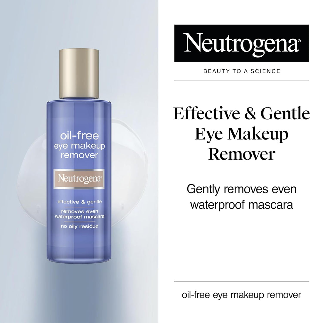 Neutrogena 070501050651 Oil-Free Eye Makeup Remover, 5.5 Fl. Oz Halalzen