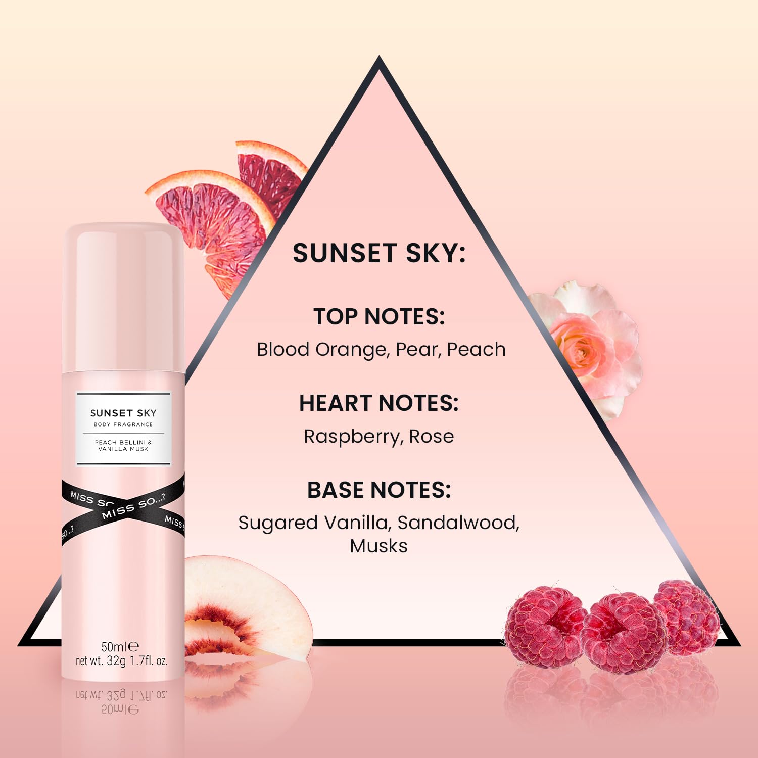 Miss So...? Mini Galore Womens Body fragrance Gift Set 4x50ml Halalzen