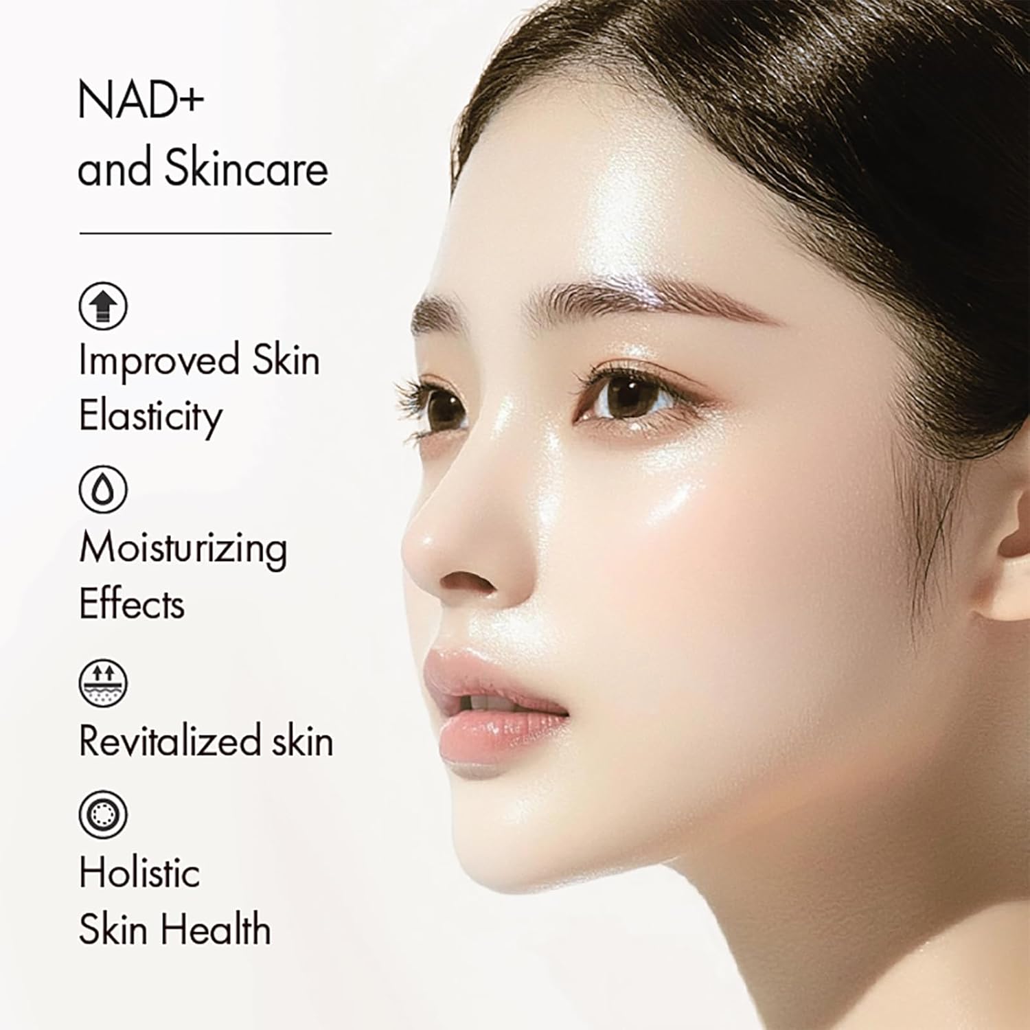 Novus Ordo, NAD+ Ingredients, Revolutionary Korean Skincare Solution, Revitalizing Ampoule serum, NAD healthy aging, Elastic, Moisturing and Glowing Skin, Authentic K-beauty, 1.01 fl oz Halalzen