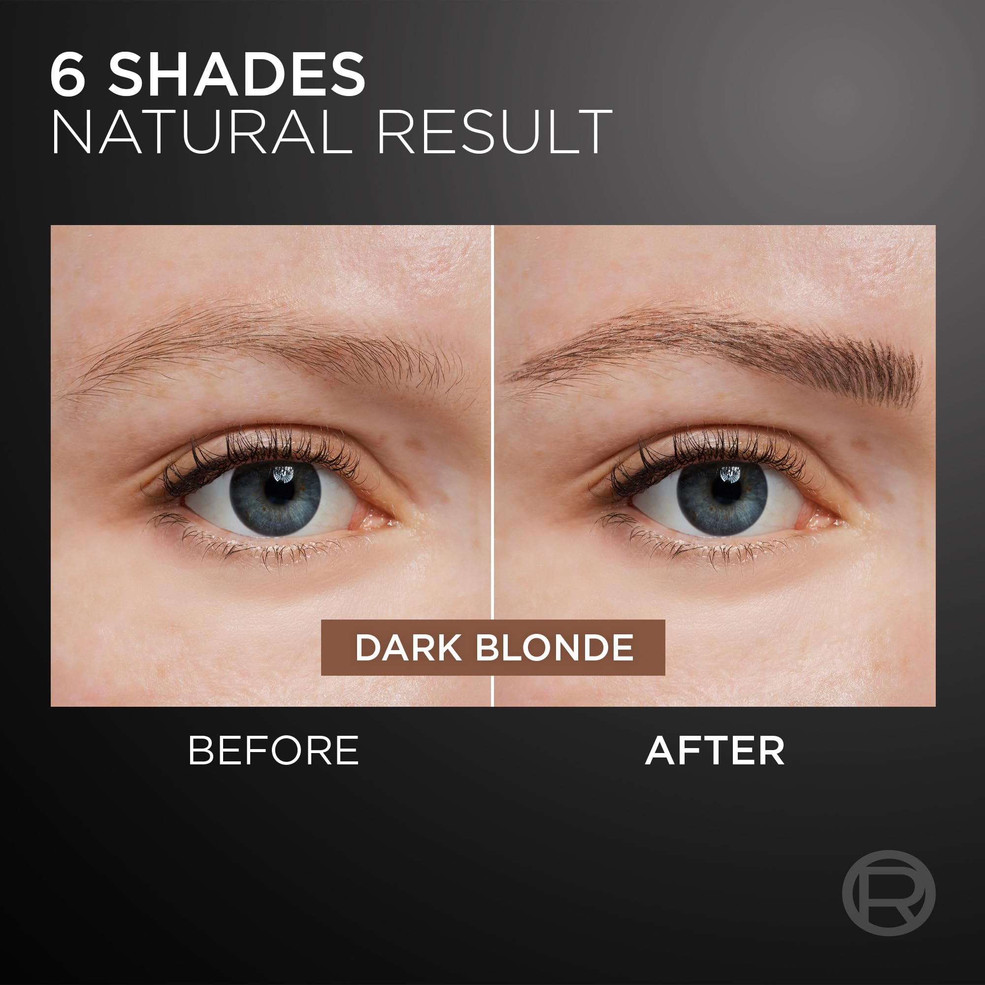 L'Oréal Paris Infallible Faux Brow, Double Brush Tip Brow Tint Pen, Natural Finish, Waterproof, Transfer and Smudge-Resistant, Shaping Brows for up to 48 hours, Shade: Light Brunette