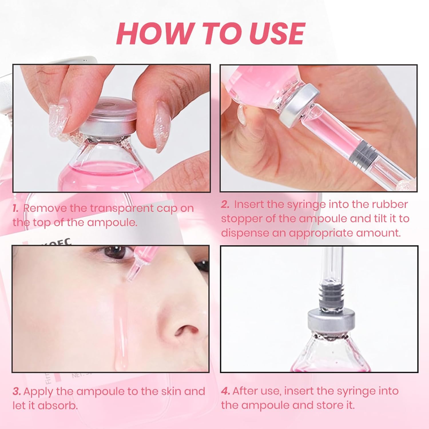2PCS Silk Peptide Intensive Lifting Ampoule & PDRN Collagen Stem Cell Ampoule, Deep Collagen Silk Peptide Intensive Lifting Ampoule, Instant Fine Lines Smoothing, Hydrating, Skin Tightening & Firming