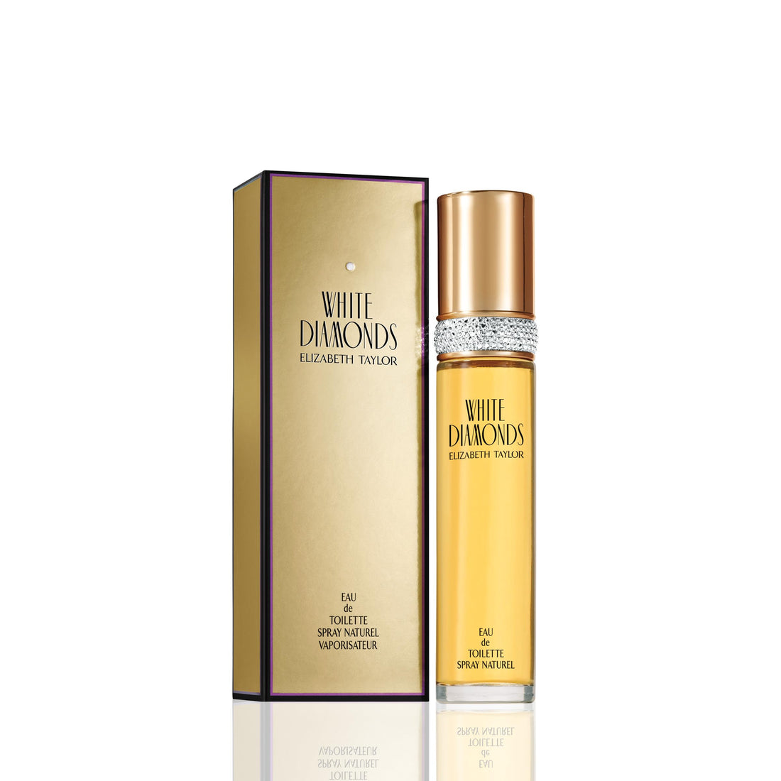 Elizabeth Taylor White Diamonds Eau de Toilette Spray, 100ml, Floral Chypre Fragrance, Celebrity Perfume for Women Halalzen
