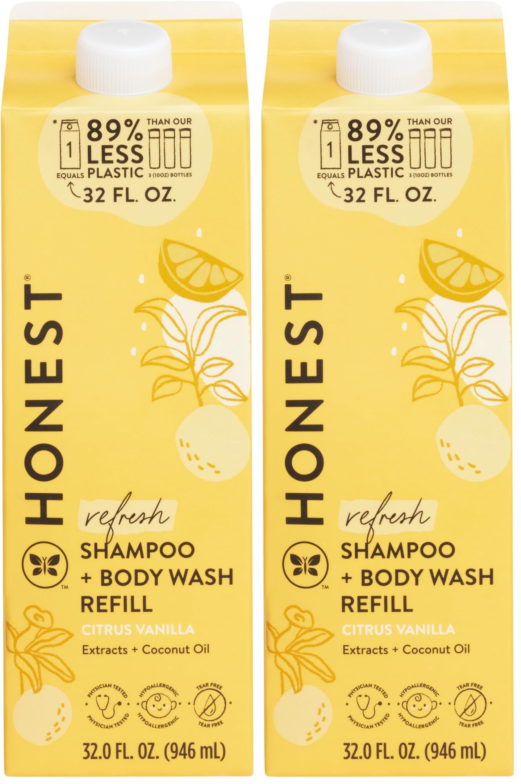 The Honest Company 2-in-1 Cleansing Shampoo Body Wash Gentle for Baby, Naturally Derived, Tear-free, Hypoallergenic, Lavender Calm, 18 fl oz Halalzen