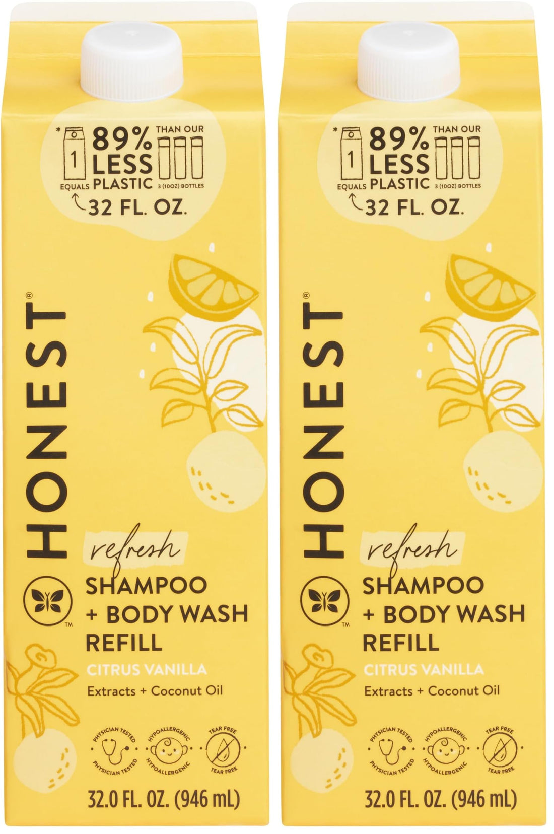 The Honest Company 2-in-1 Cleansing Shampoo Body Wash Gentle for Baby, Naturally Derived, Tear-free, Hypoallergenic, Lavender Calm, 18 fl oz Halalzen