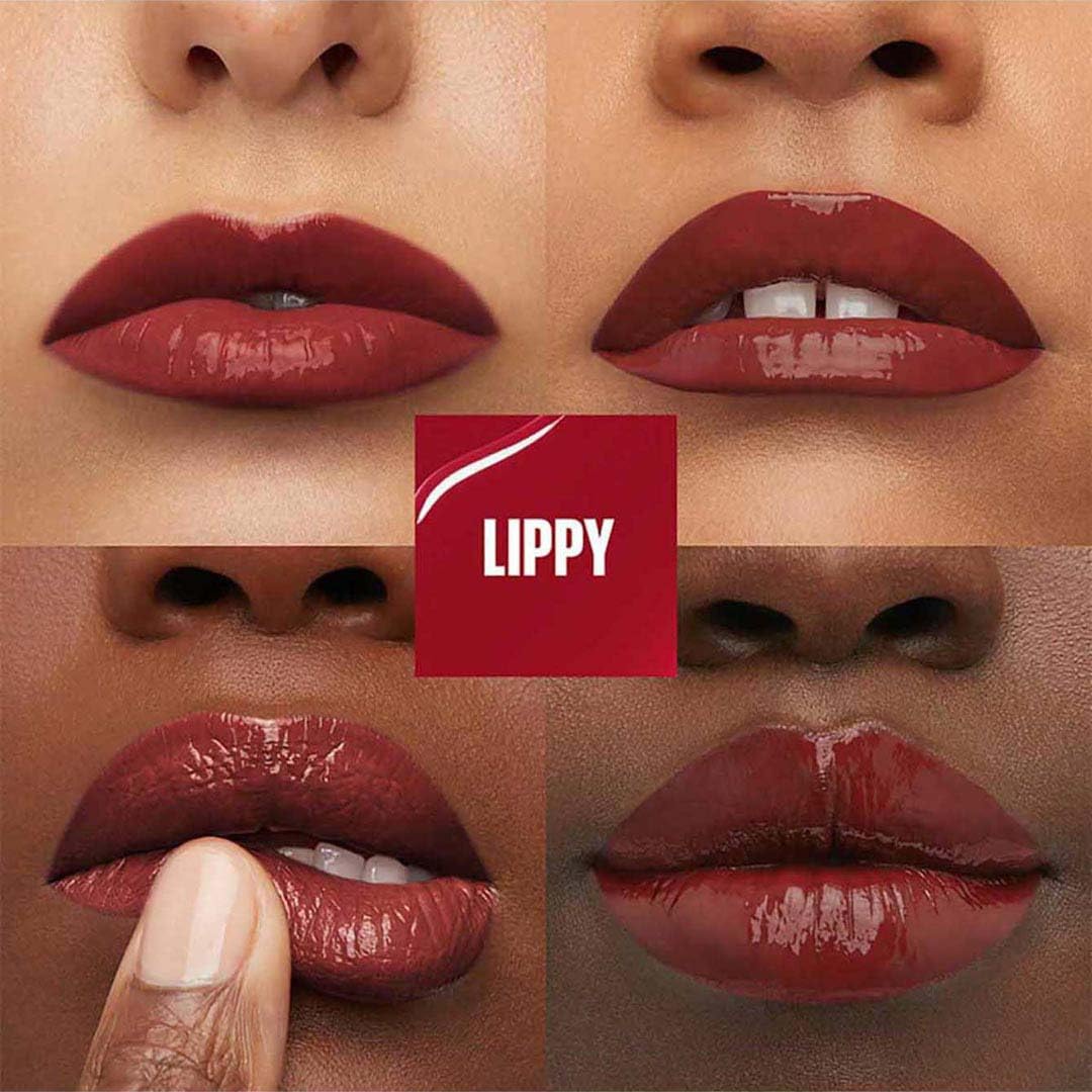 Maybelline New York Super Stay Vinyl Ink Liquid Lip Colour, 16HR Long-Lasting, Ultra-Pigmented, Smudge & Transfer-Proof, High Shine Finish, Vegan Formula for Comfortable Wear, Shade: 10 Lippy Halalzen