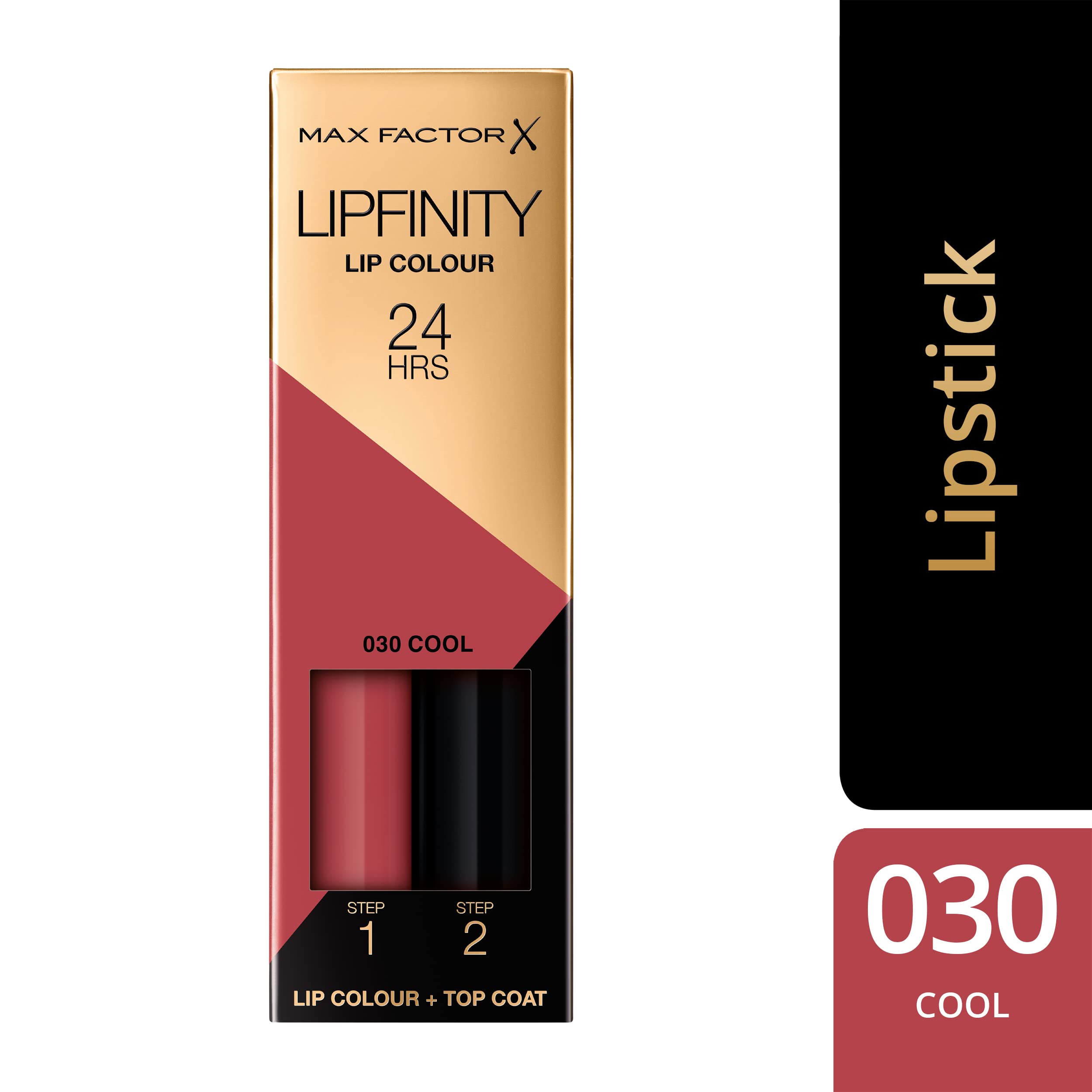 Max Factor Lipfinity Long-Lasting Two Step Lipstick - 016 Glowing Pink, 4.2g Halalzen