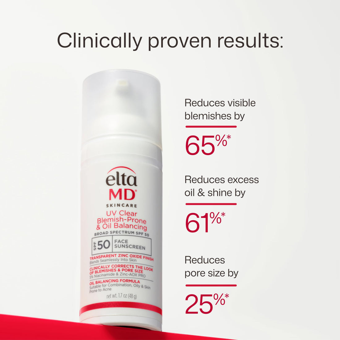 EltaMD UV Clear Face Sunscreen, Oil Free Sunscreen for Sensitive Skin with Zinc Oxide, Dermatologist Recommended Halalzen