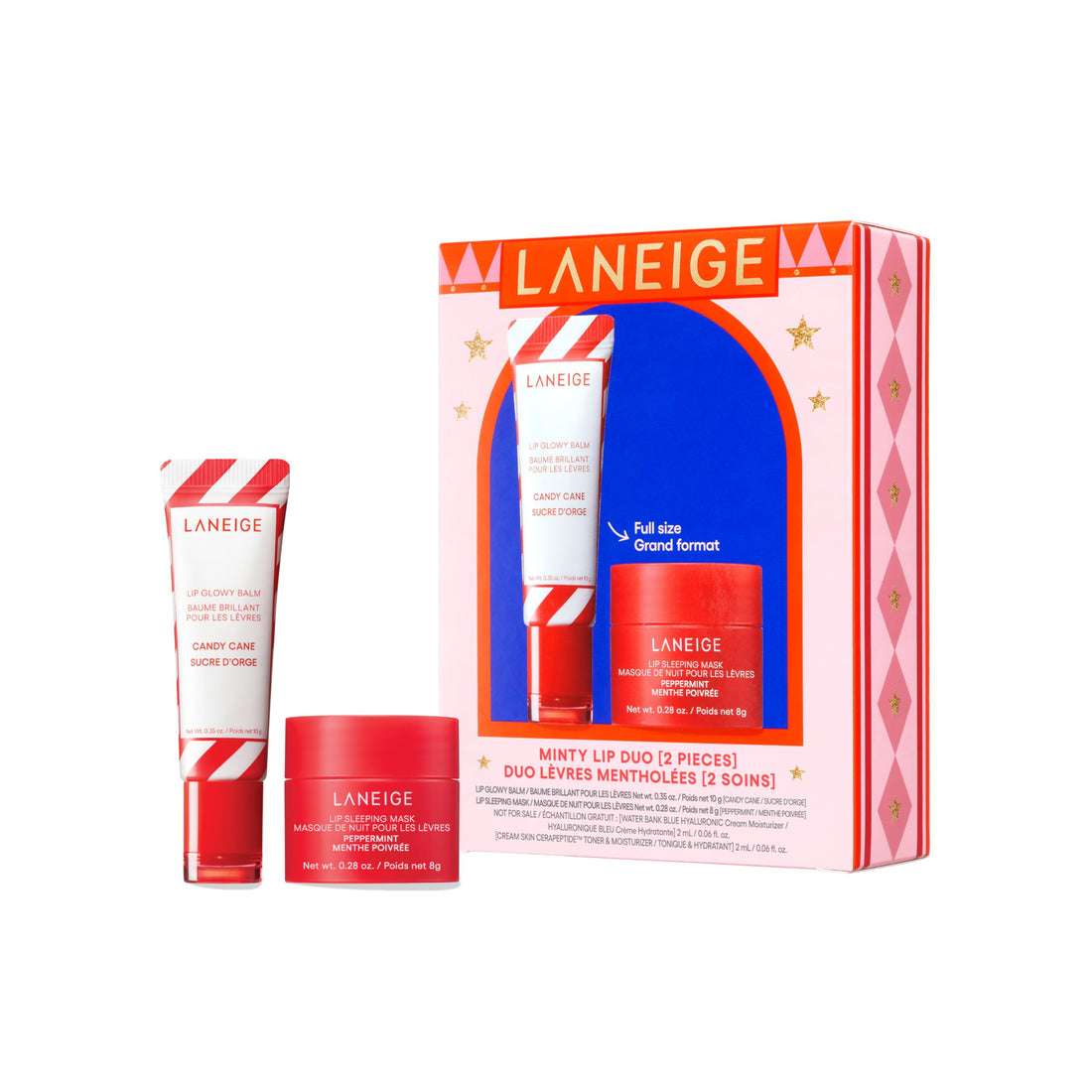Laneige Skincare & Lip Care Holiday Gift Sets – Lip Mask, Water Bank, Lip Glowy Balm – Beauty Essentials for Gifting & Self-Care Halalzen