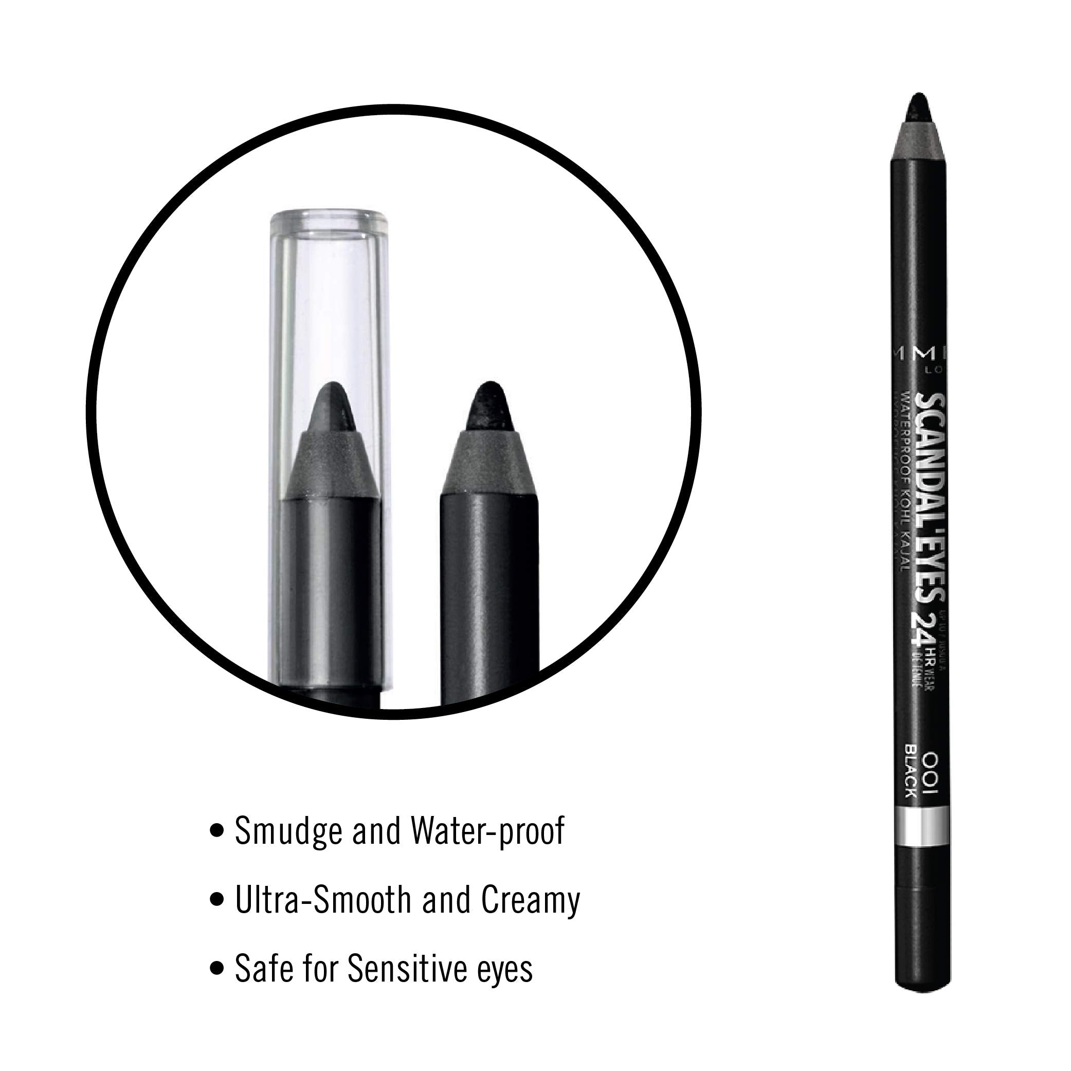 Rimmel Scandal'Eyes Waterproof Eyeliner, Brown Halalzen