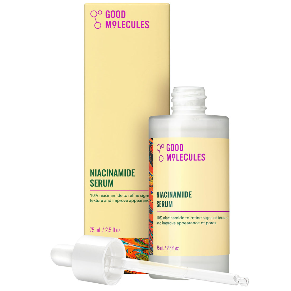 Good Molecules Niacinamide Serum - 10% Niacinamide Balancing B3 Facial Serum For Acne, Tone, Texture - Brightening And Hydrating Skincare For Face