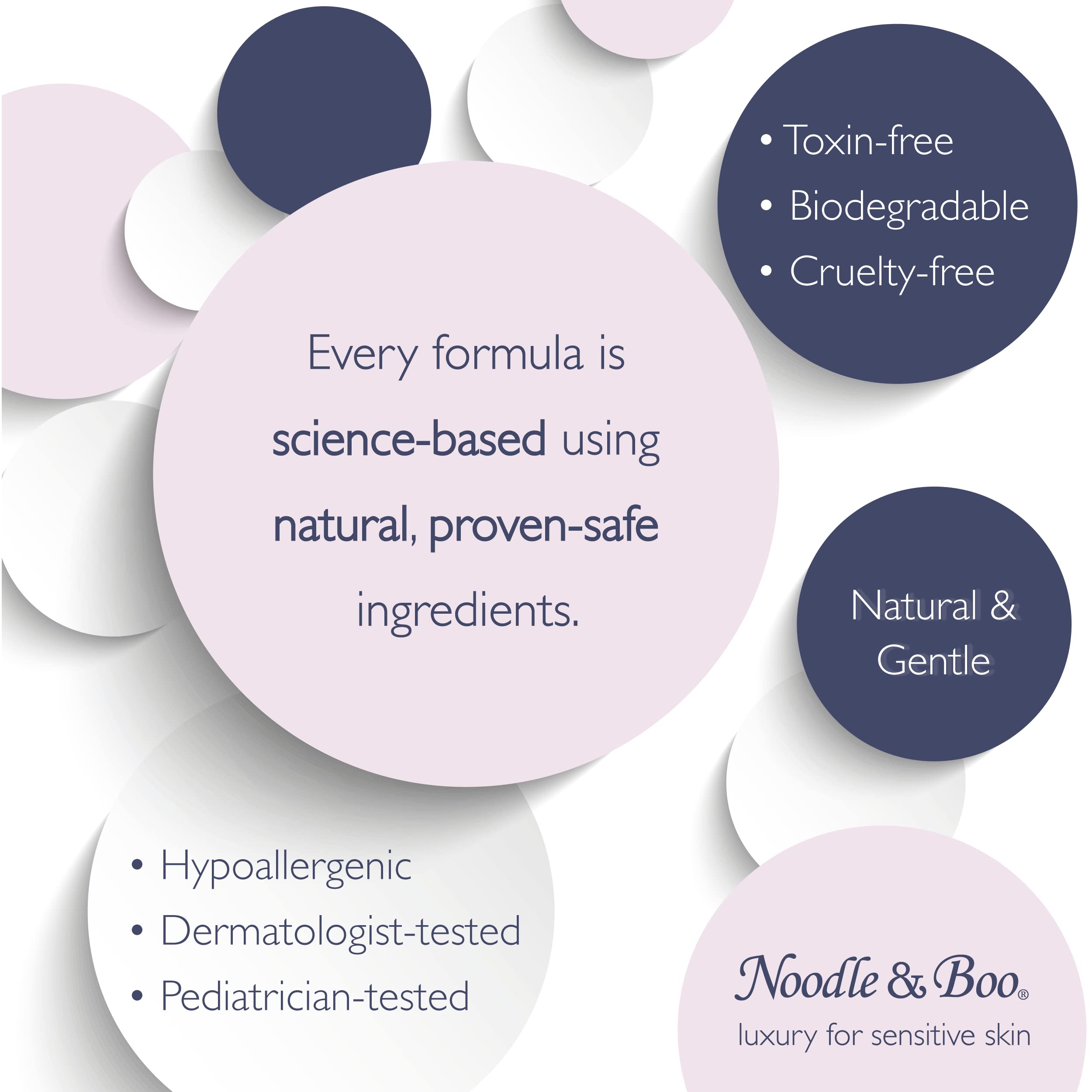 Noodle & Boo Lavender Super Soft Moisturizing Lotion for Daily Newborn and Baby Care