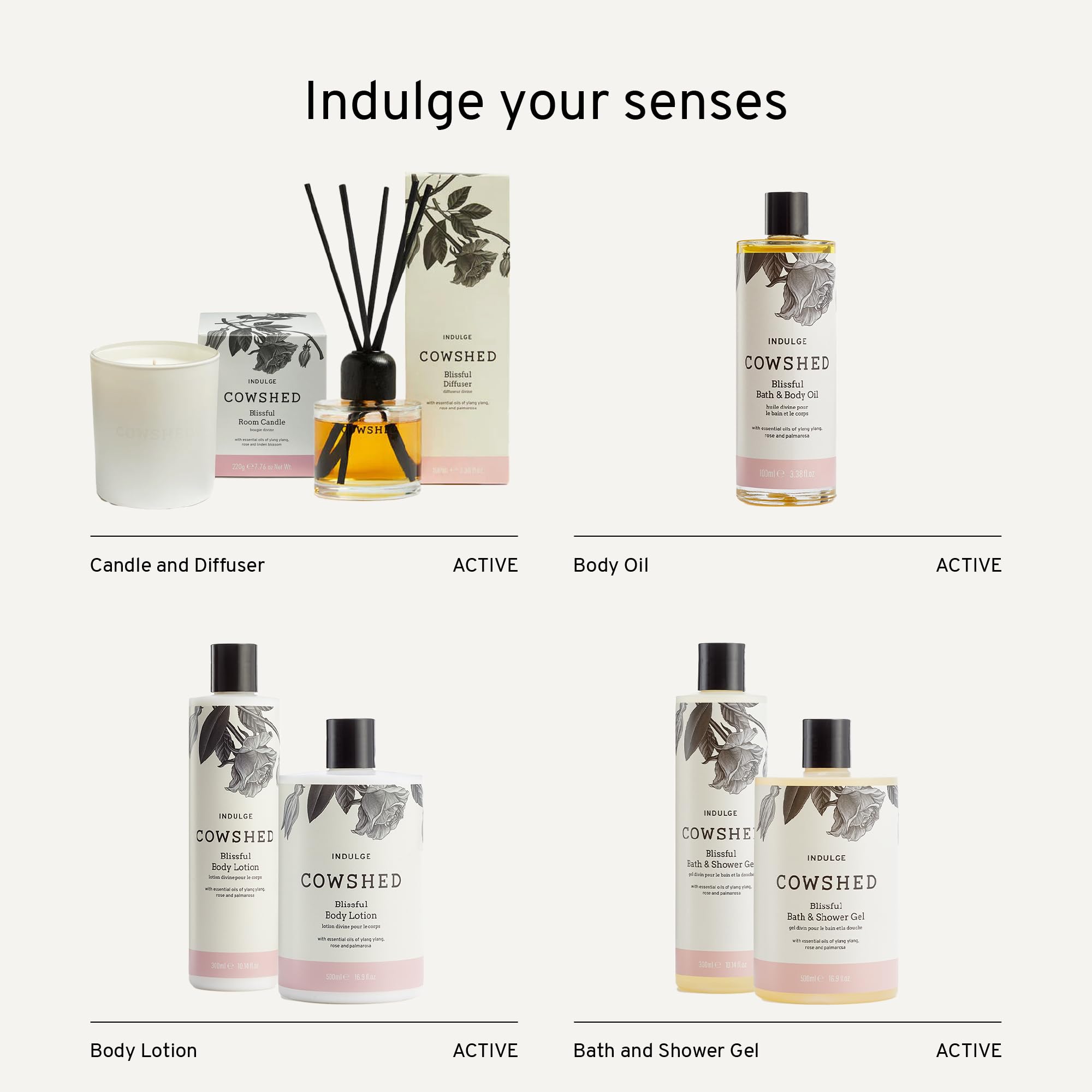Cowshed Bath & Shower Gel 300ml | Replenish Uplifting Body Wash for Women & Men | Natural Body Wash, No Parabens | Hydrating Vegan Shower Gel with Red Mandarin, Bitter Orange and Grapefruit