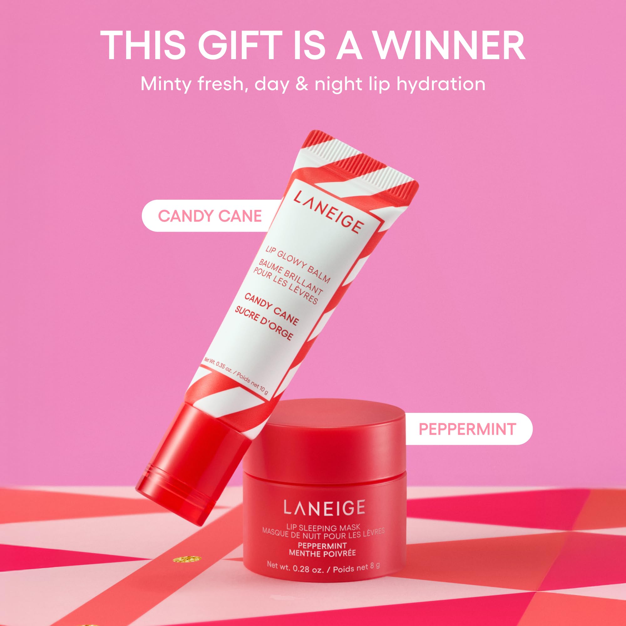 Laneige Skincare & Lip Care Holiday Gift Sets – Lip Mask, Water Bank, Lip Glowy Balm – Beauty Essentials for Gifting & Self-Care Halalzen